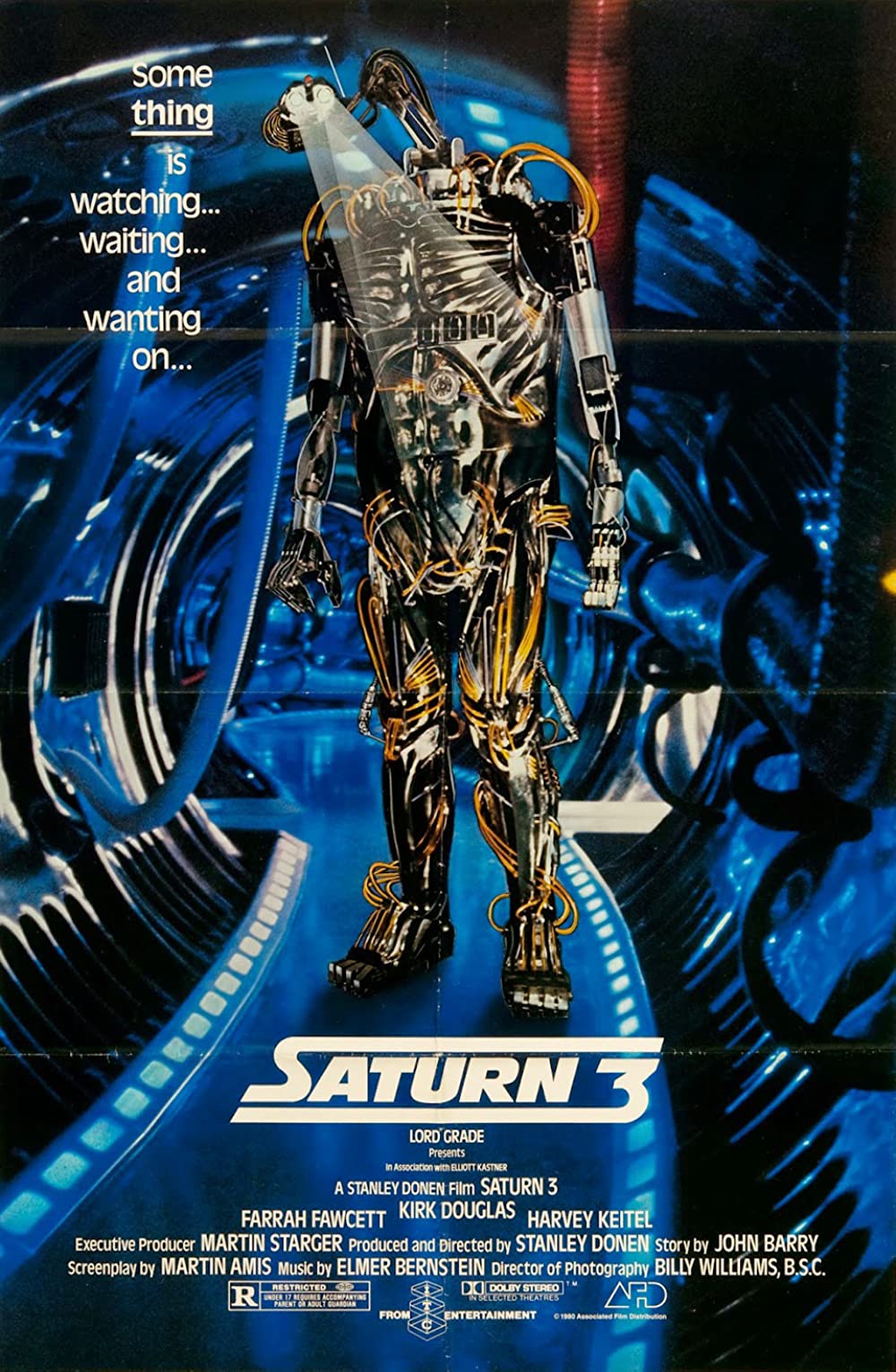 Saturn 3 (1980) Kirk Douglas Farrah Fawcett