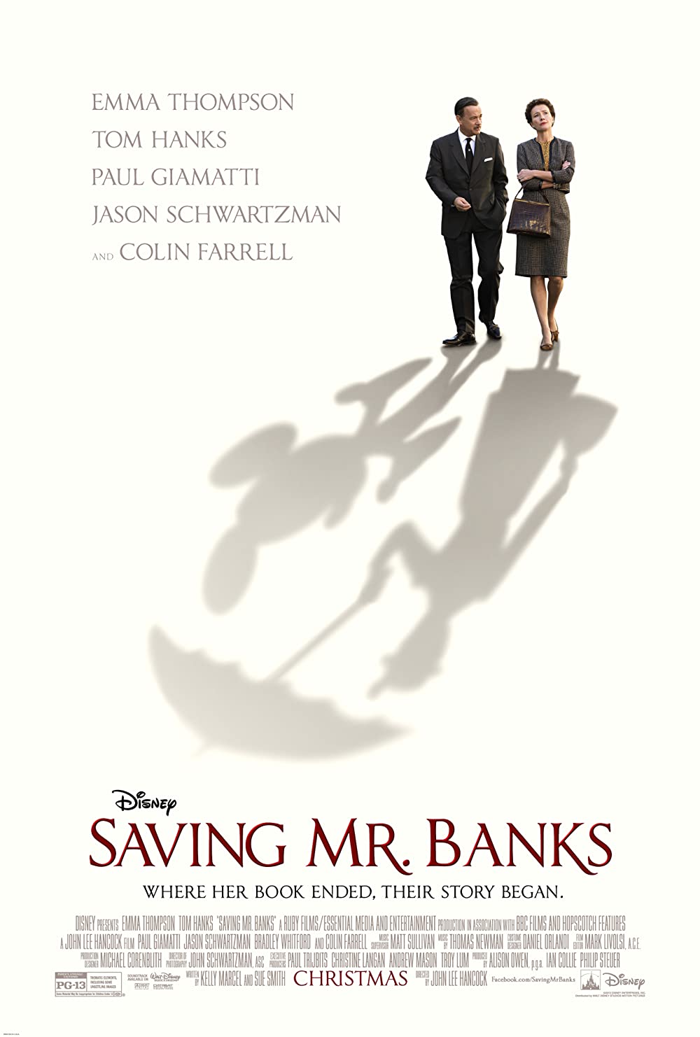 Saving Mr Banks (2013) Tom Hanks Colin Farrell Emma Thompson