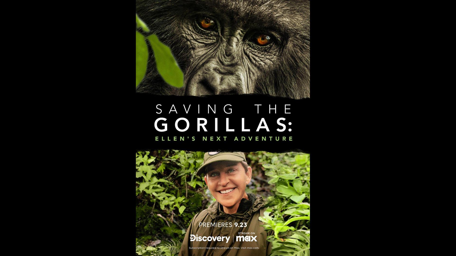 Saving The Gorillas - With Ellen DeGeneres (2023)