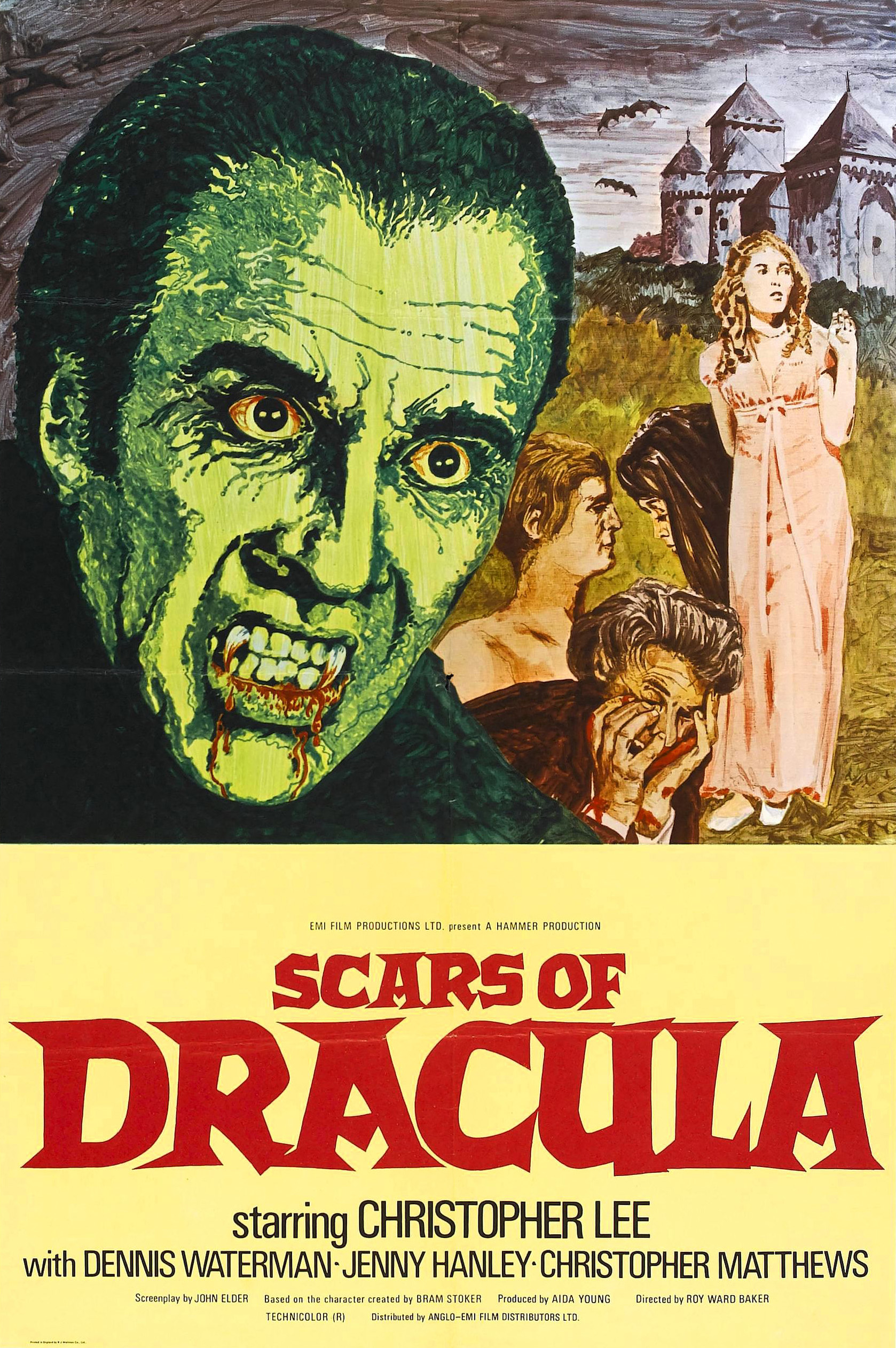 Scars of Dracula (1970) Christopher Lee