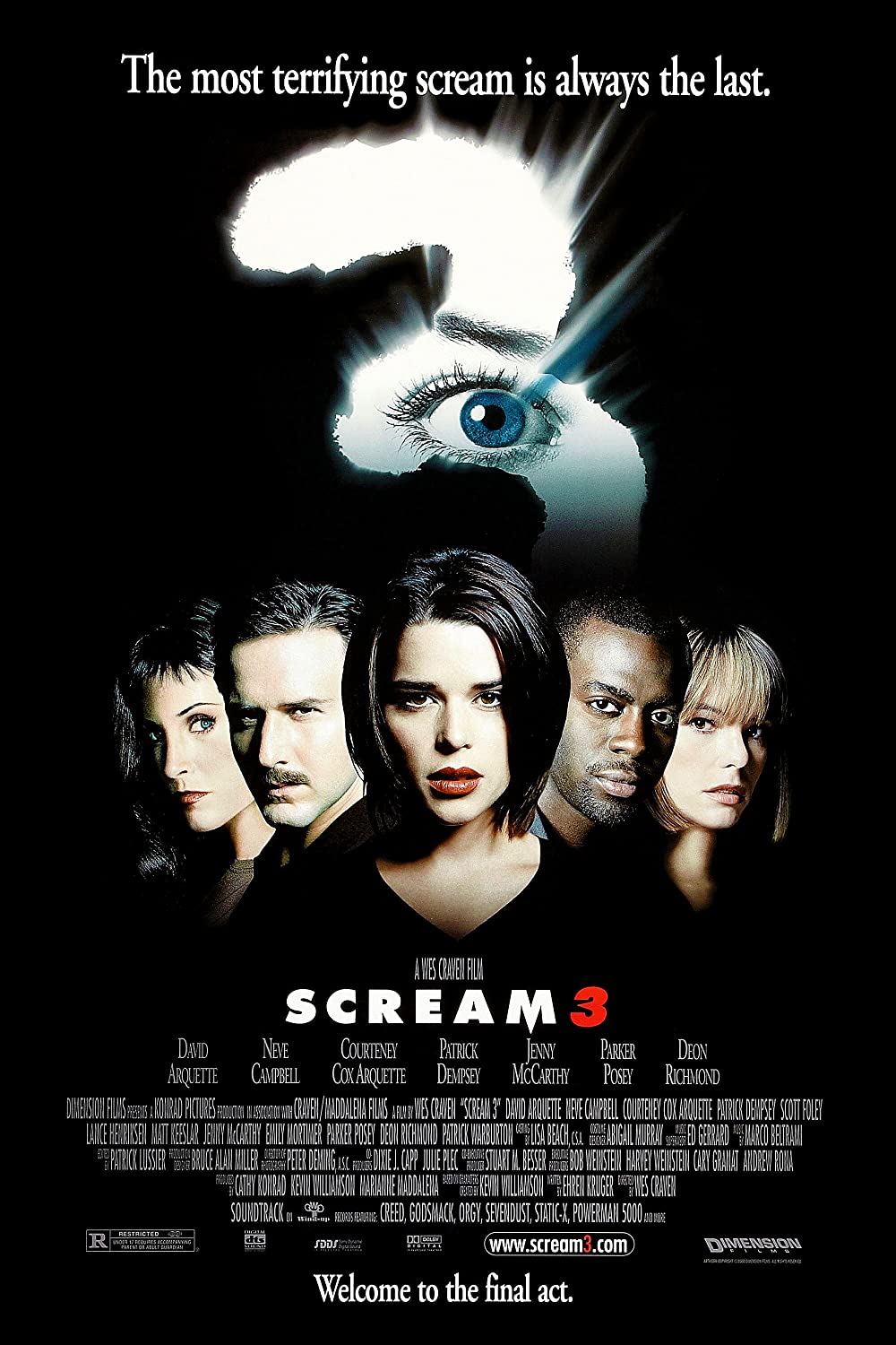 Scream 3 (2000) Neve Campbell David Arquette