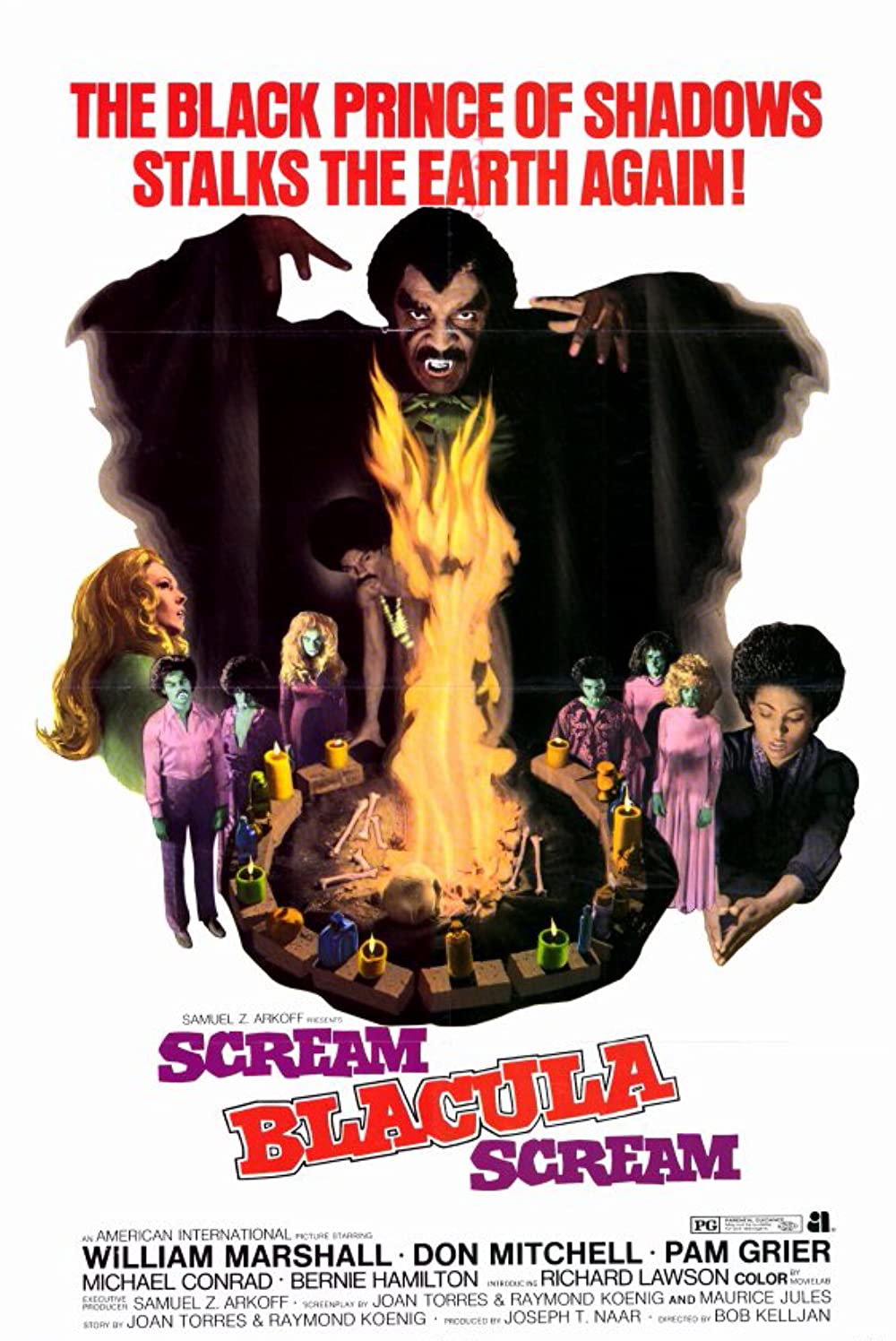 Scream Blacula Scream (1973) William Marshall Don Mitchell Pam Grier