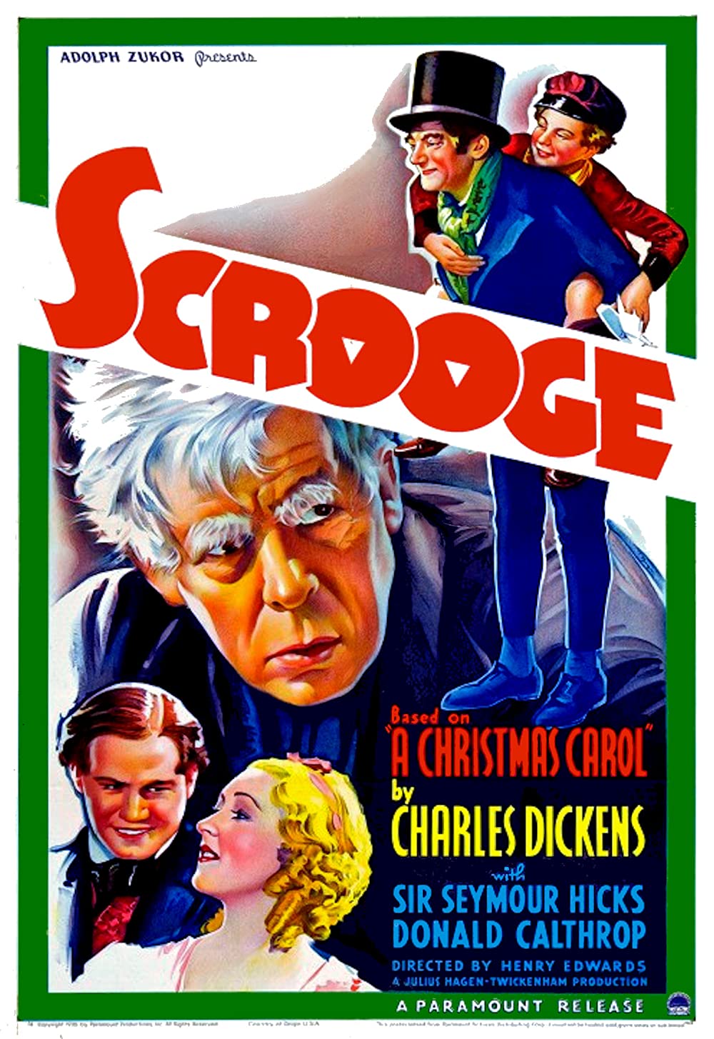Scrooge (1935) Sir Seymour Hicks
