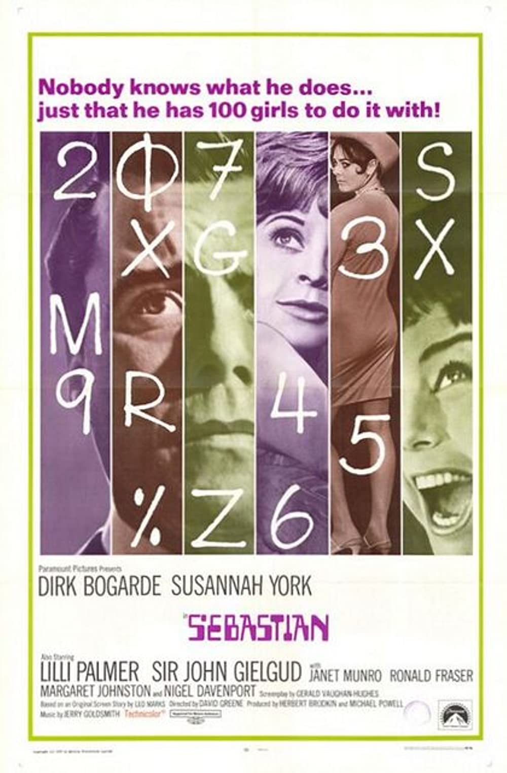 Sebastian (1968) Dirk Bogarde Susannah York