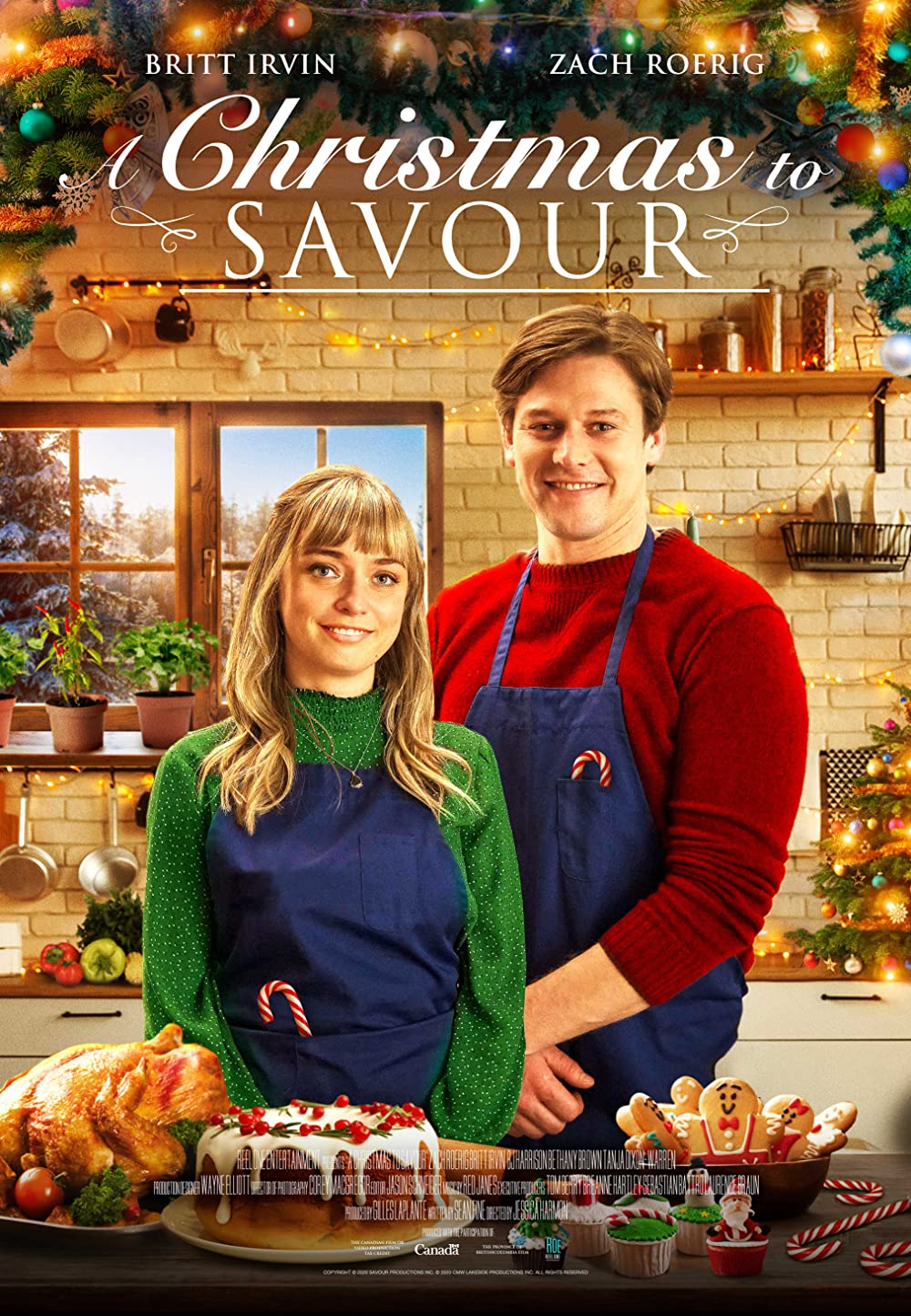 Serving Up The Holidays (2021) aka A Christmas To Savour Britt Irvin