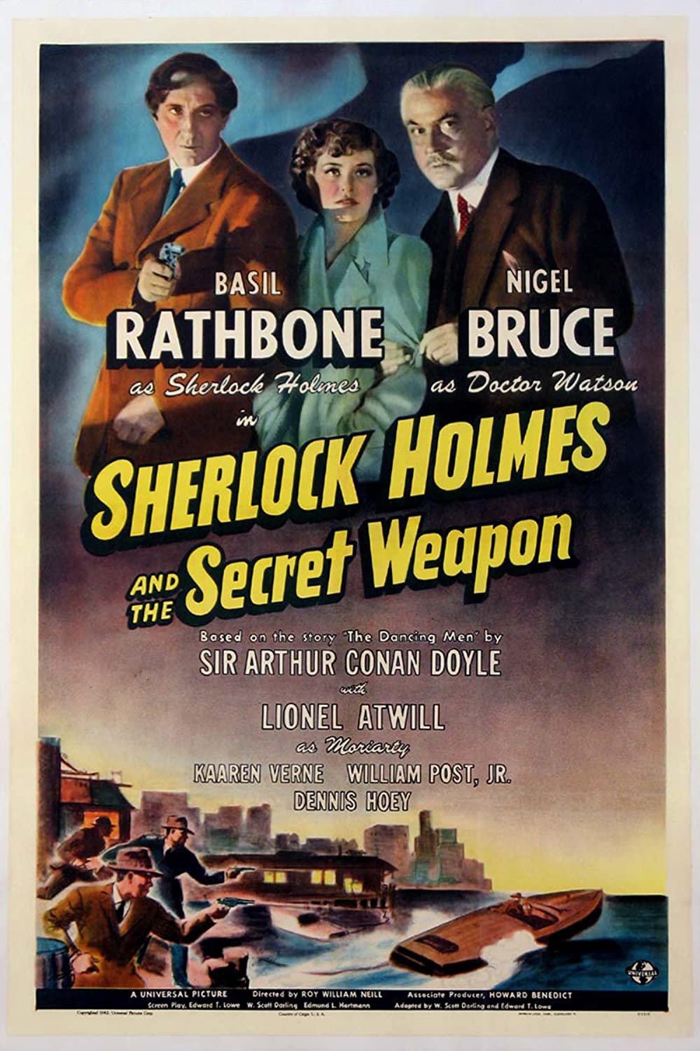 Sherlock Holmes And The Secret Weapon (1942) Basil Rathbone