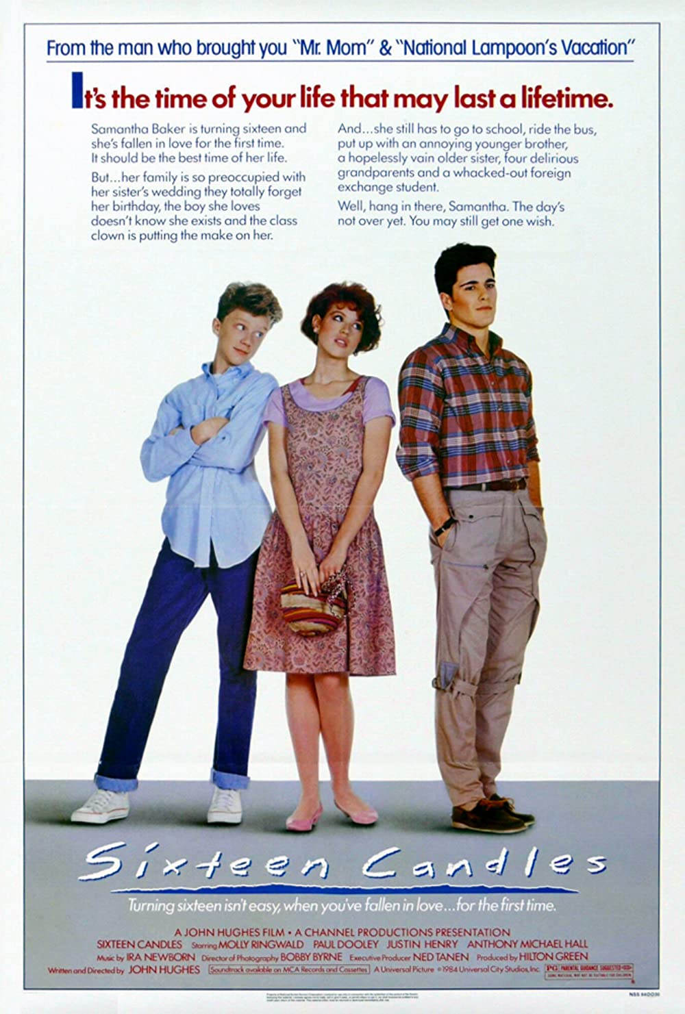Sixteen Candles (1984) Molly Ringwald Anthony Michael Hall