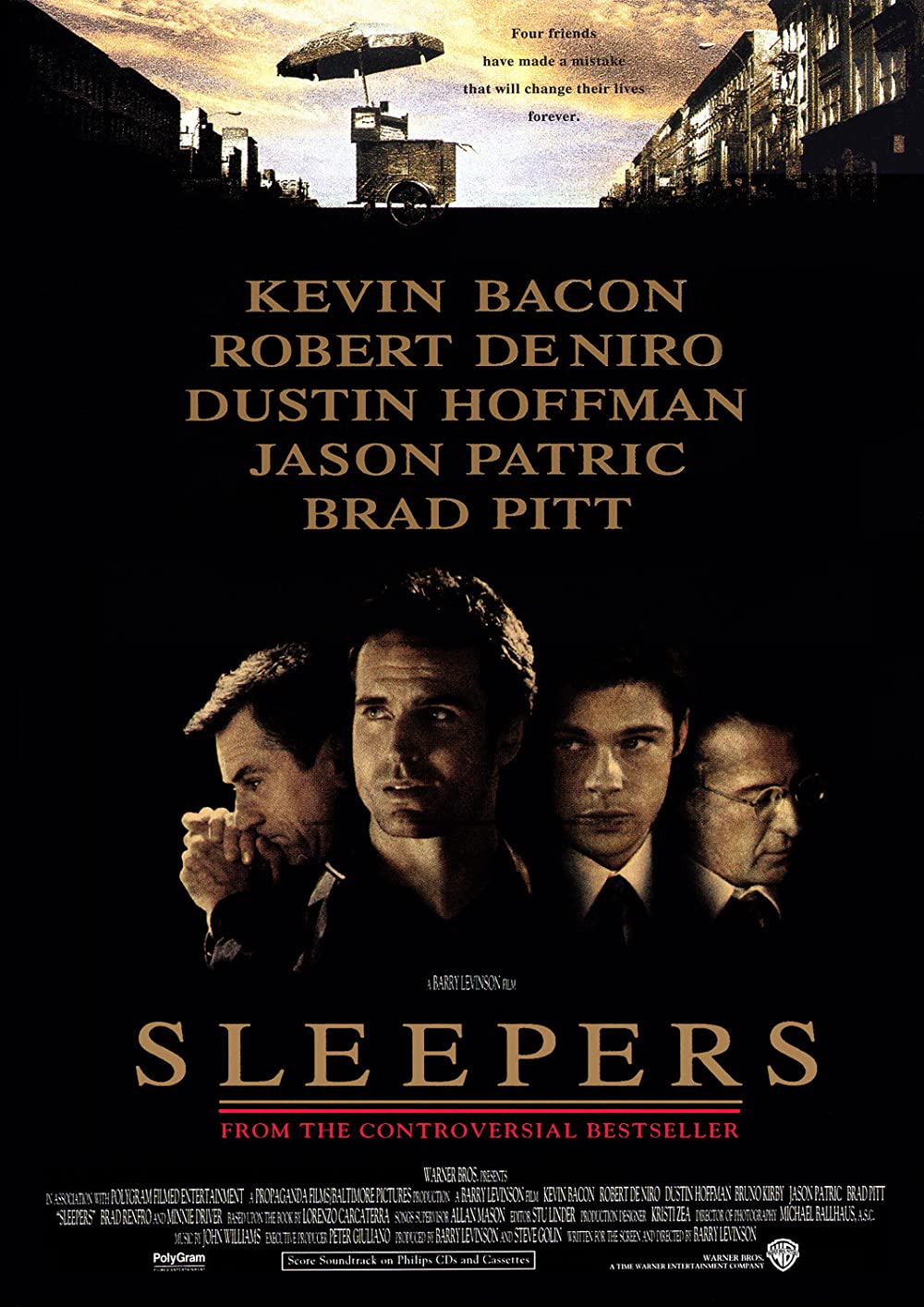 Sleepers (1996) Kevin Bacon Robert DeNiro Dustin Hoffman Brad Pitt