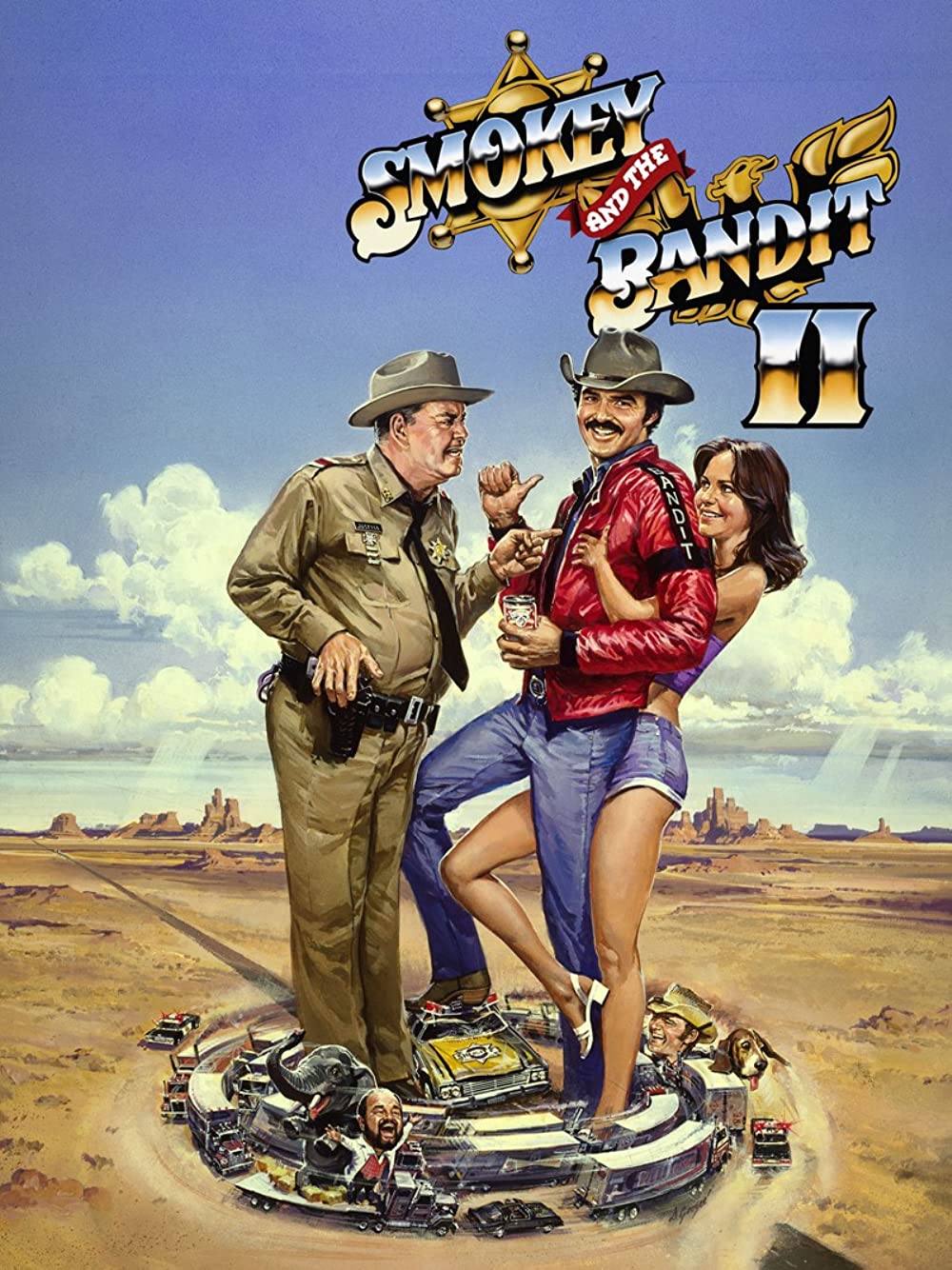 Smokey and the Bandit 2 (1980) Burt Reynolds Sally Fields Jackie Gleason