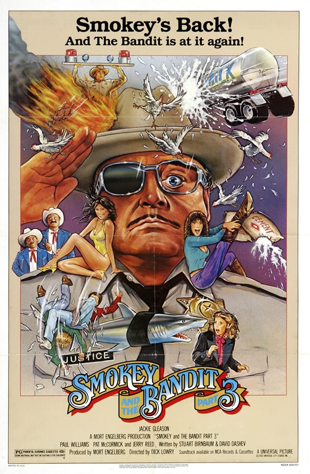 Smokey and the Bandit 3 (1983) Jackie Gleason