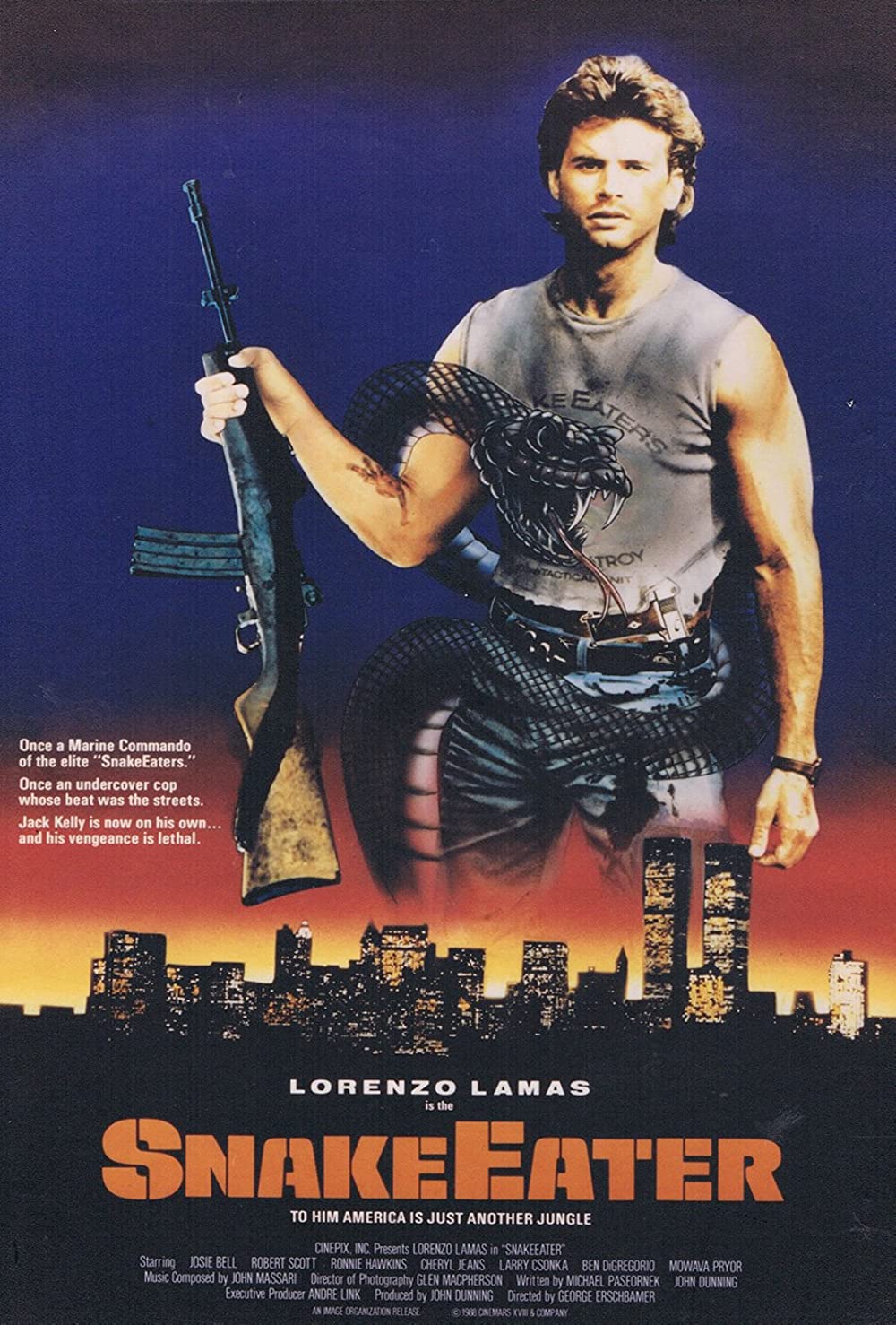Snake Eater (1989) Lorenzo Lamas