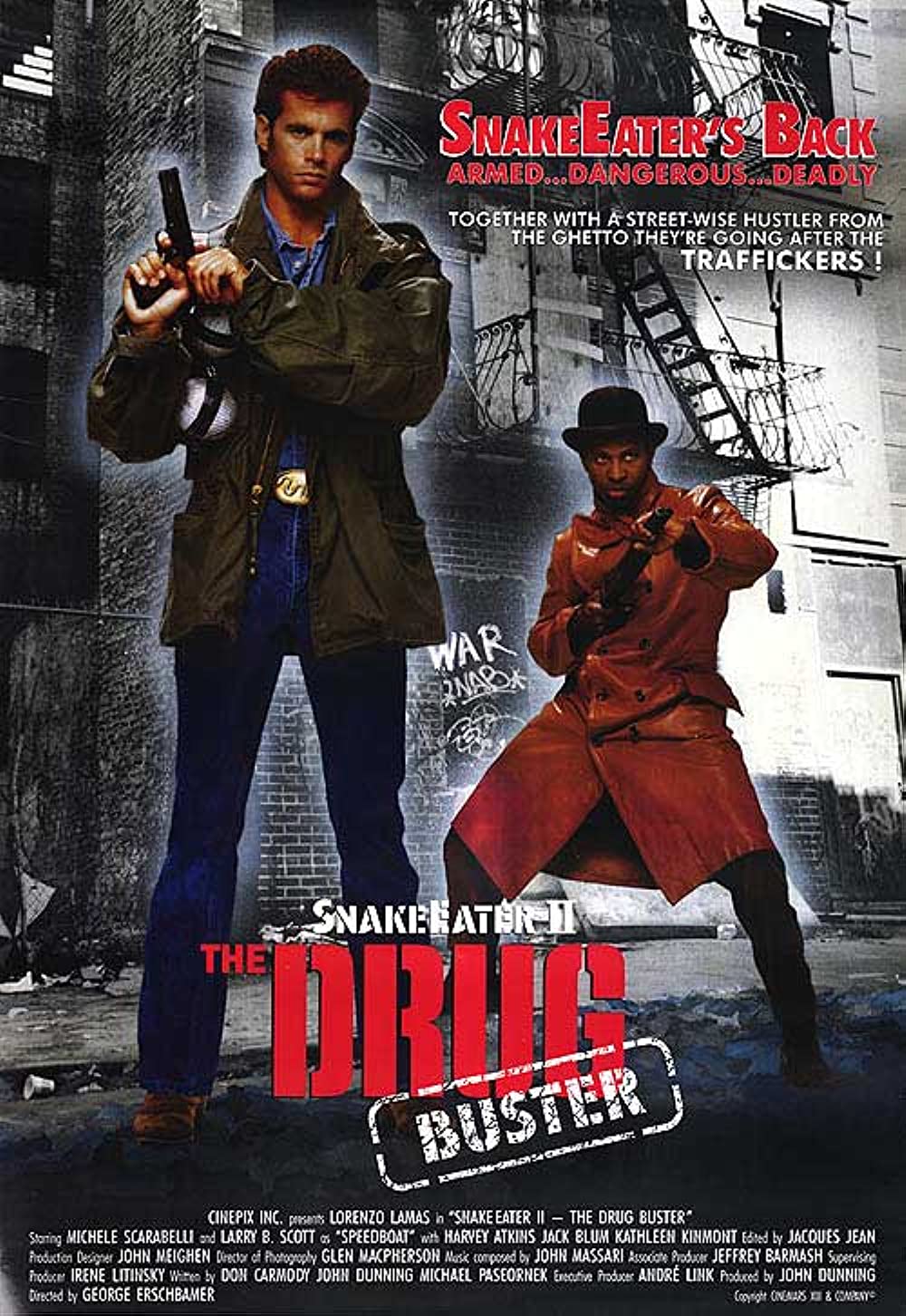 Snake Eater 2 II - The Drug Buster (1989) Lorenzo Lamas