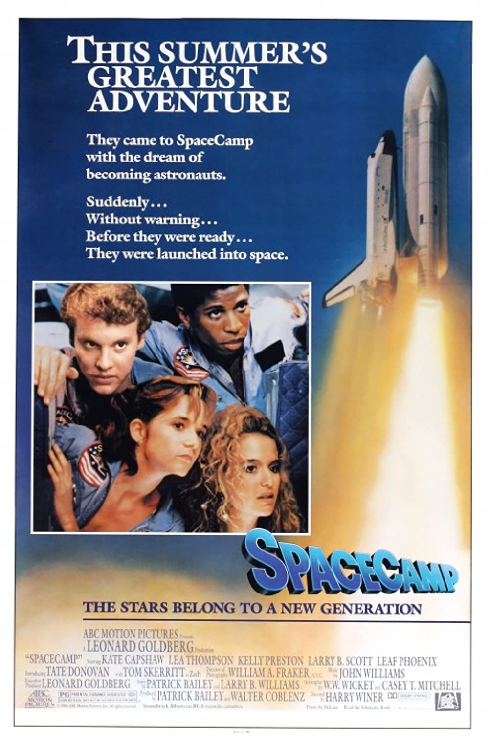 Space Camp (1986) Lea Thompson Kate Capshaw
