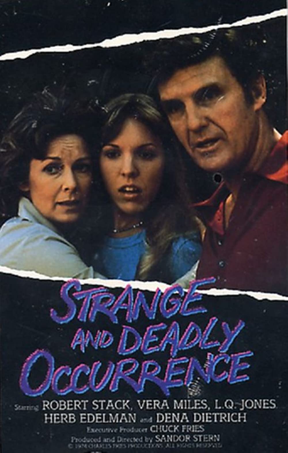 Strange and Deadly Occurrence (1974) Robert Stack Vera Miles