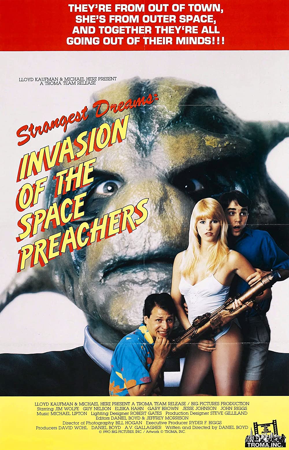 Strangest Dreams - Invasion of the Space Preachers (1990) Troma Lloyd Kaufman