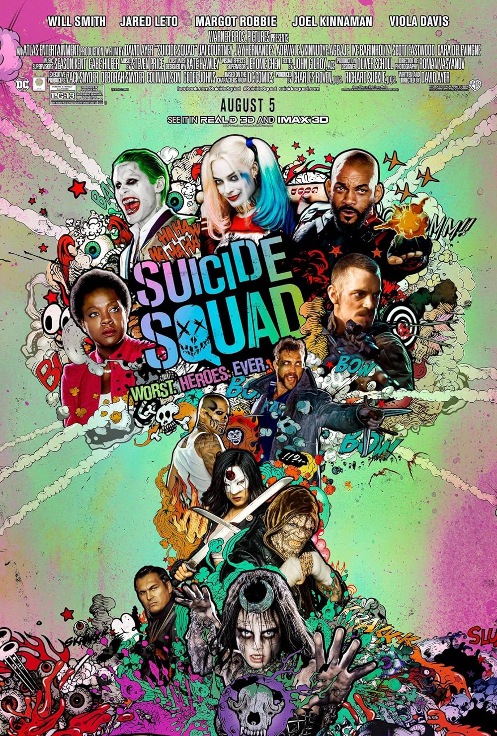 Suicide Squad - Extended Cut (2016)  2hr 14min