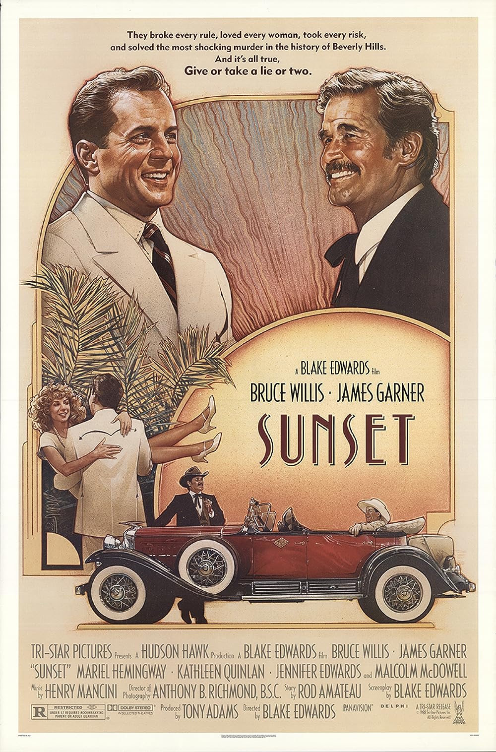 Sunset (1988) Bruce Willis