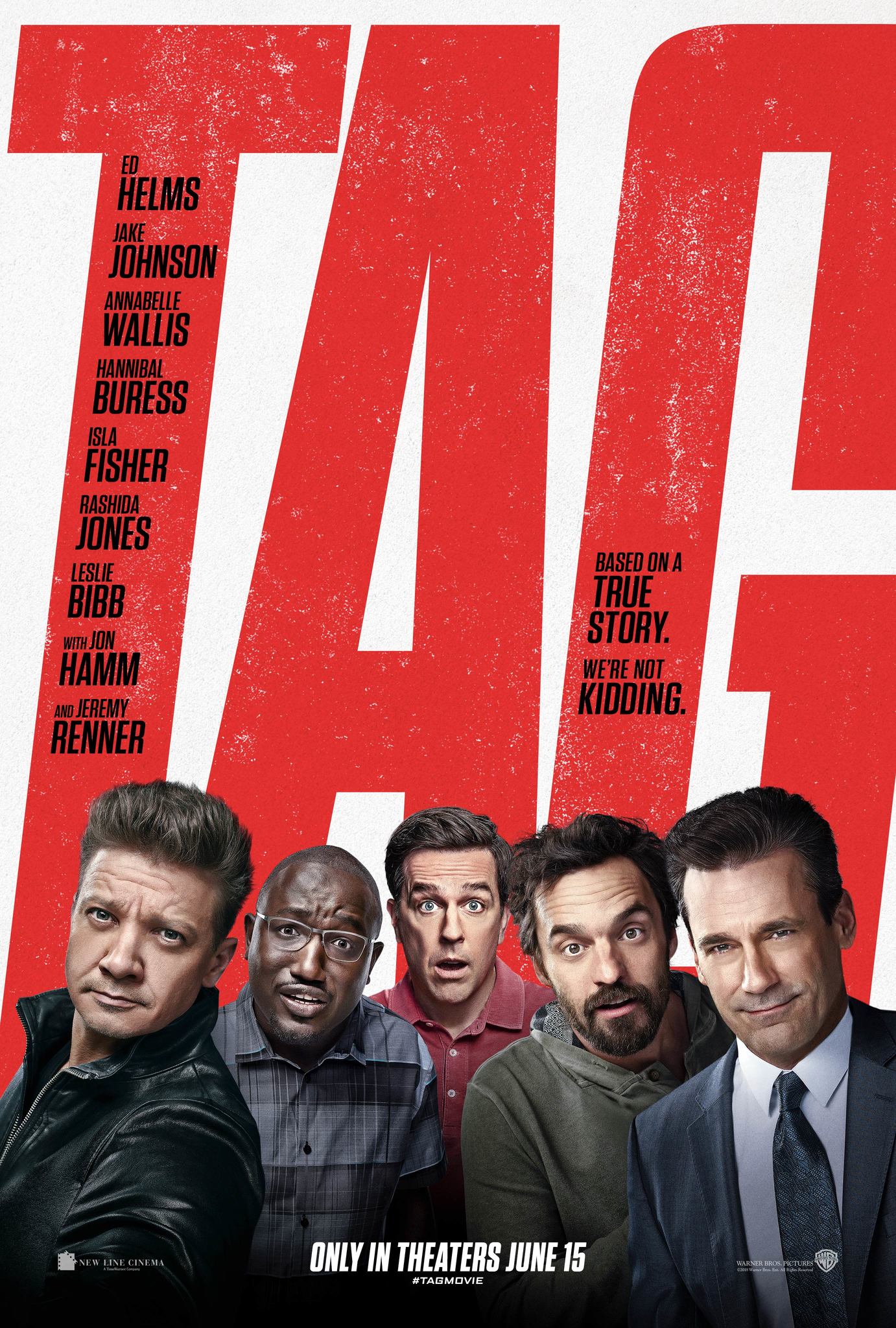 Tag (2018) Jeremy Renner Ed Helms Mike Johnson