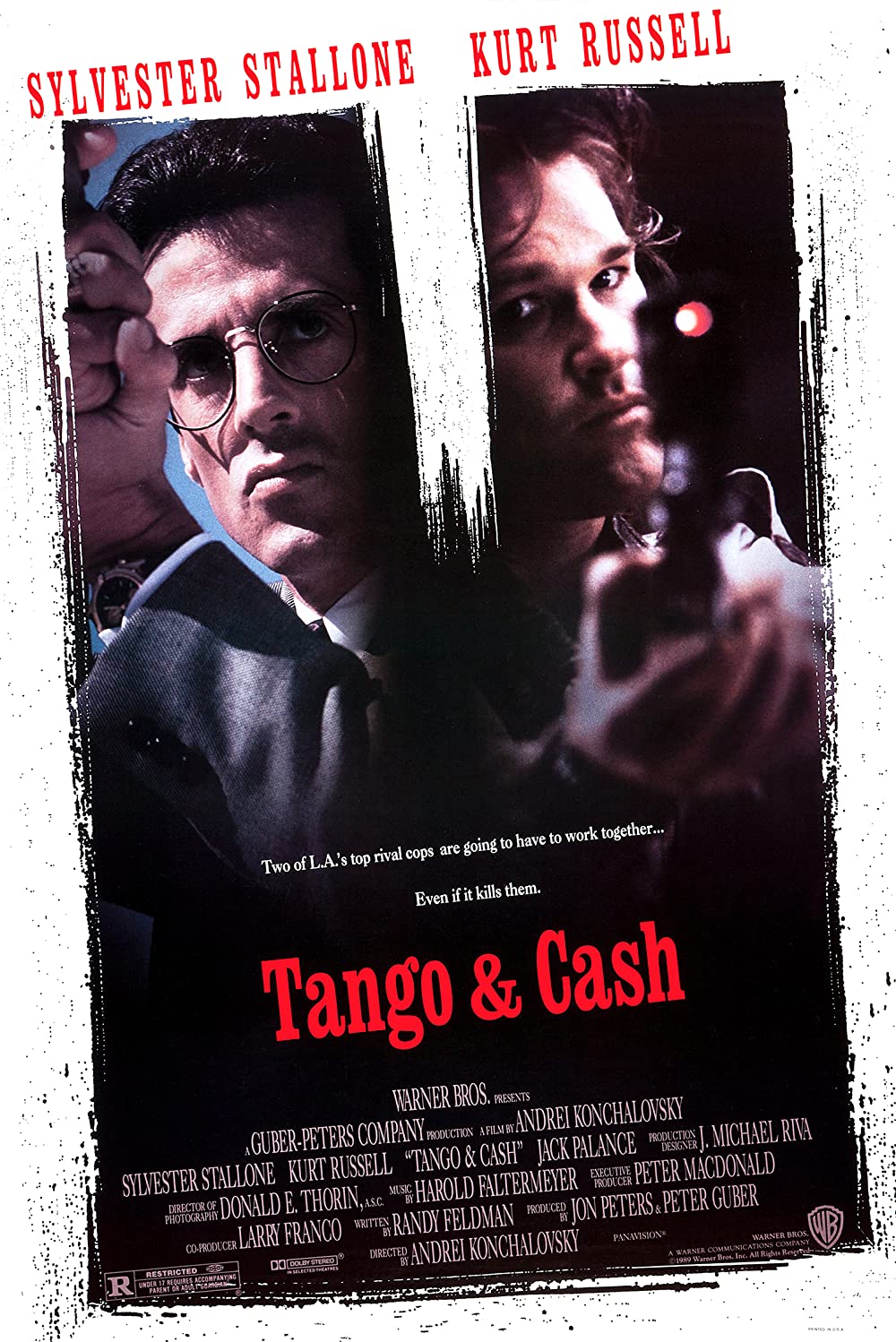 Tango And Cash (1989) Sylvester Stalone Kurt Russell