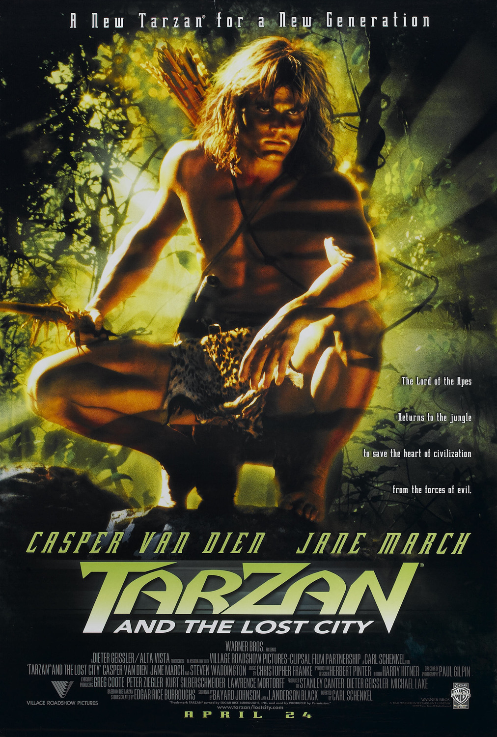 Tarzan - The Lost World (1998) Casper Van Dien aka The Lost City