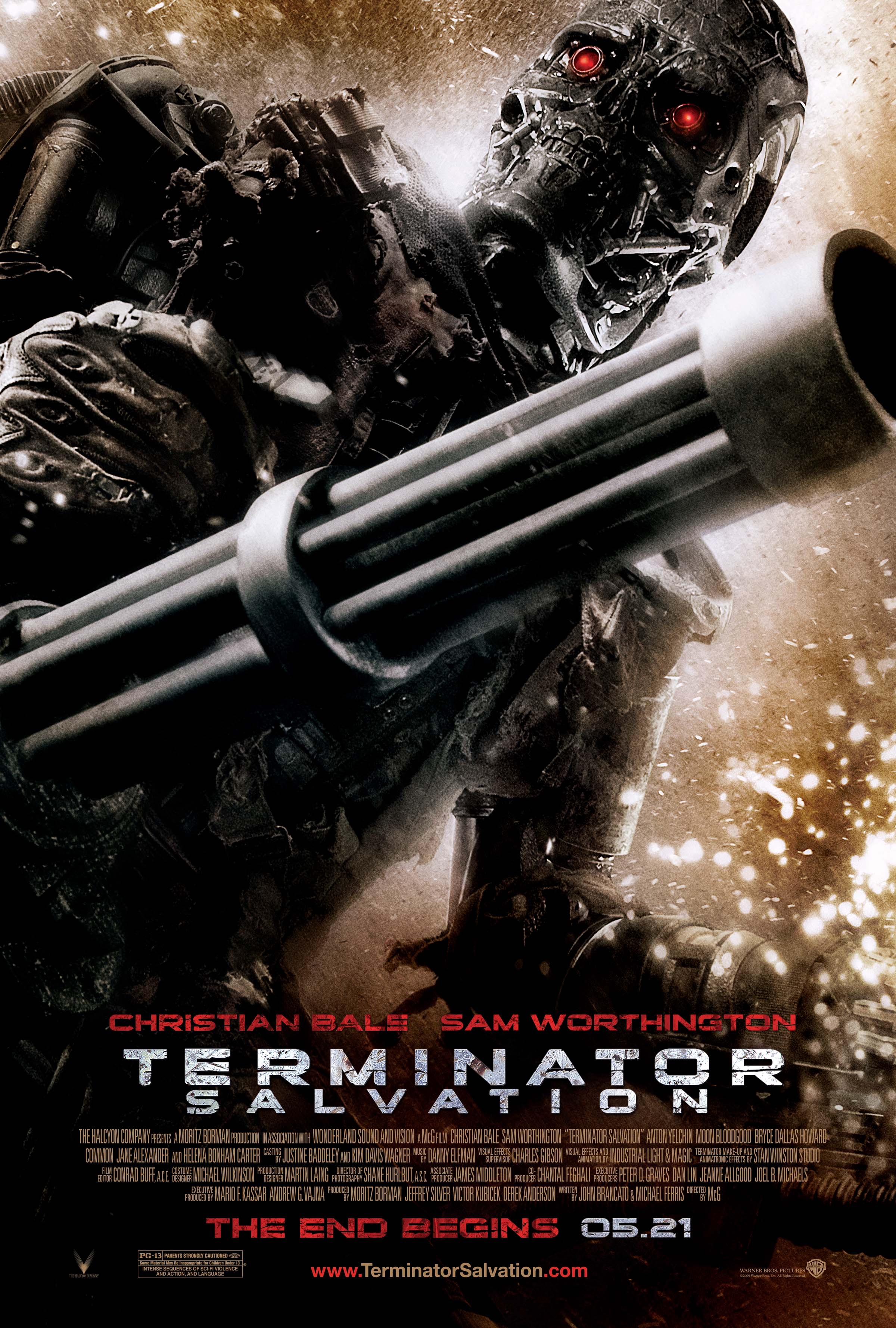 Terminator 4 - Salvation (2009) Christian Bale Arnold Schwarzenegger