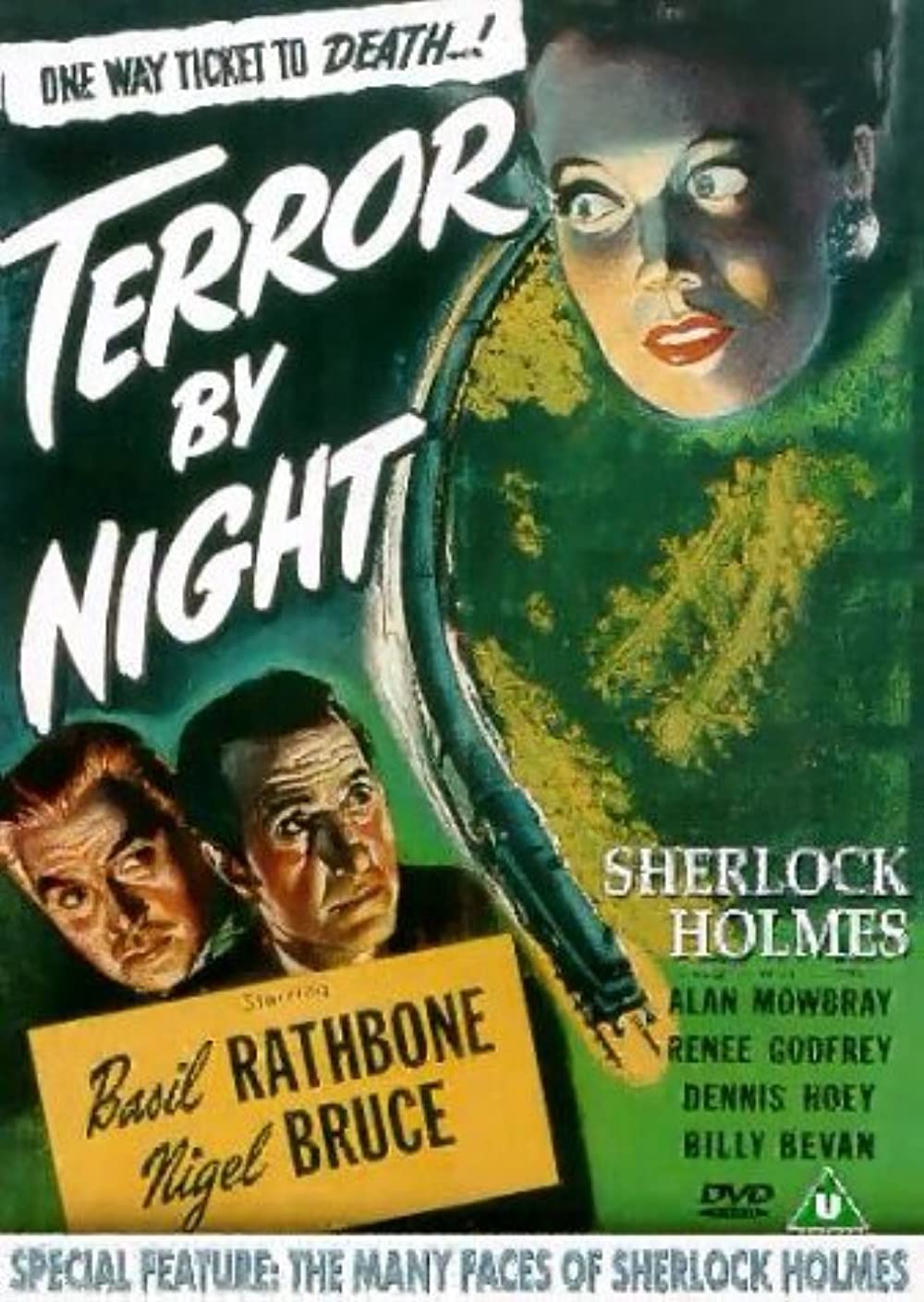 Terror By Night (1946) Basil Rathbone