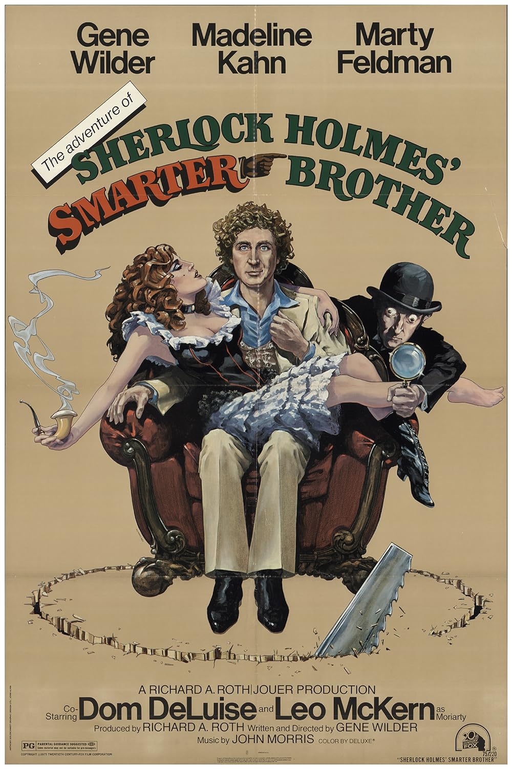 The Adventure Of Sherlock Holmes' Smarter Brother (1975)