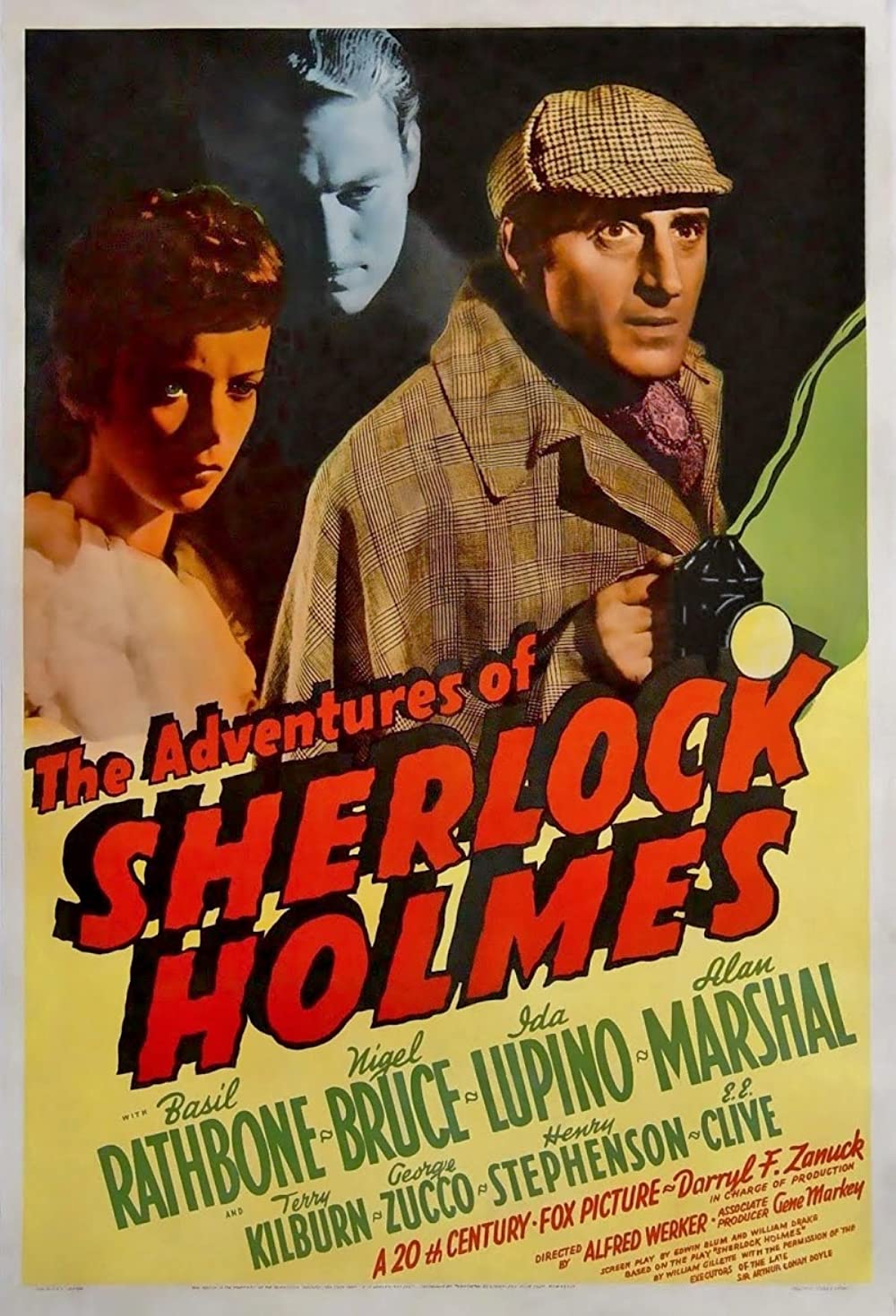 The Adventures Of Sherlock Holmes (1939) Basil Rathbone