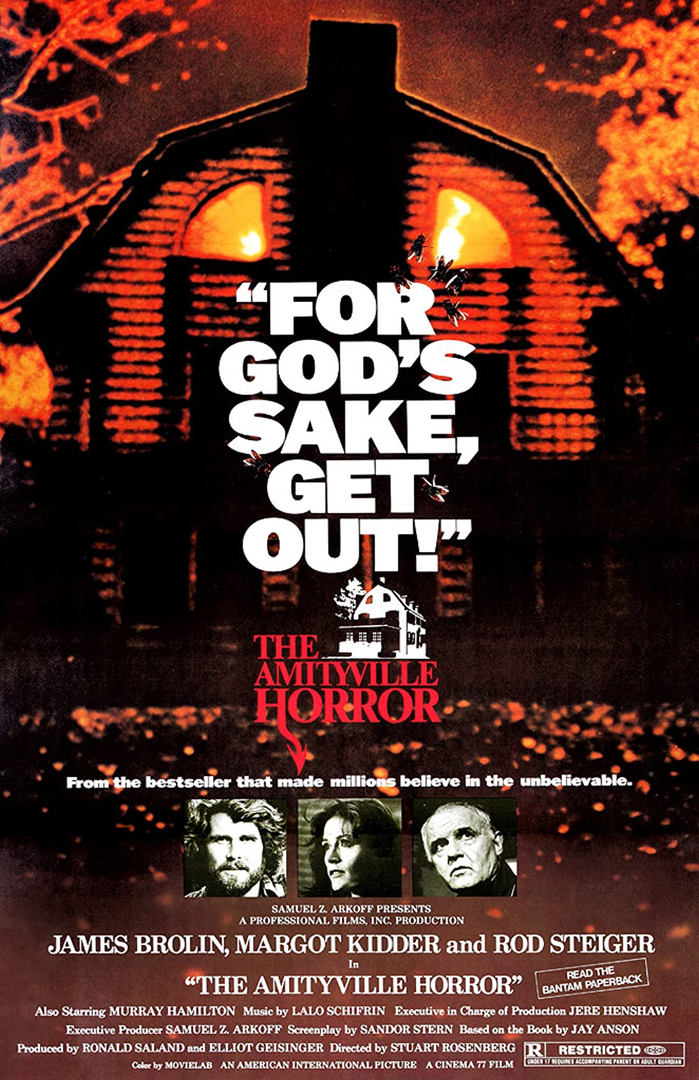 The Amityville Horror (1979) James Brolin Margot Kidder