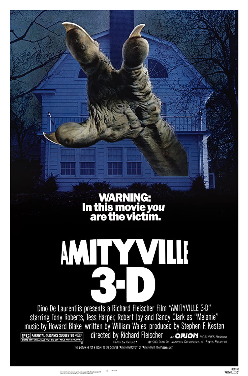 The Amityville Horror 3-D (1983) Tony Roberts Tess Harper