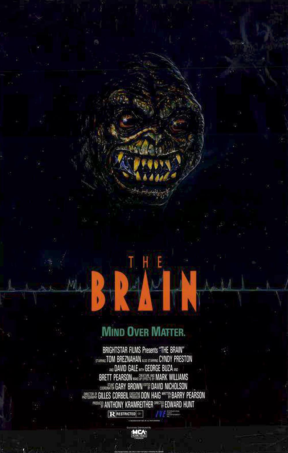 The Brain (1988) David Gake Brett Pearson