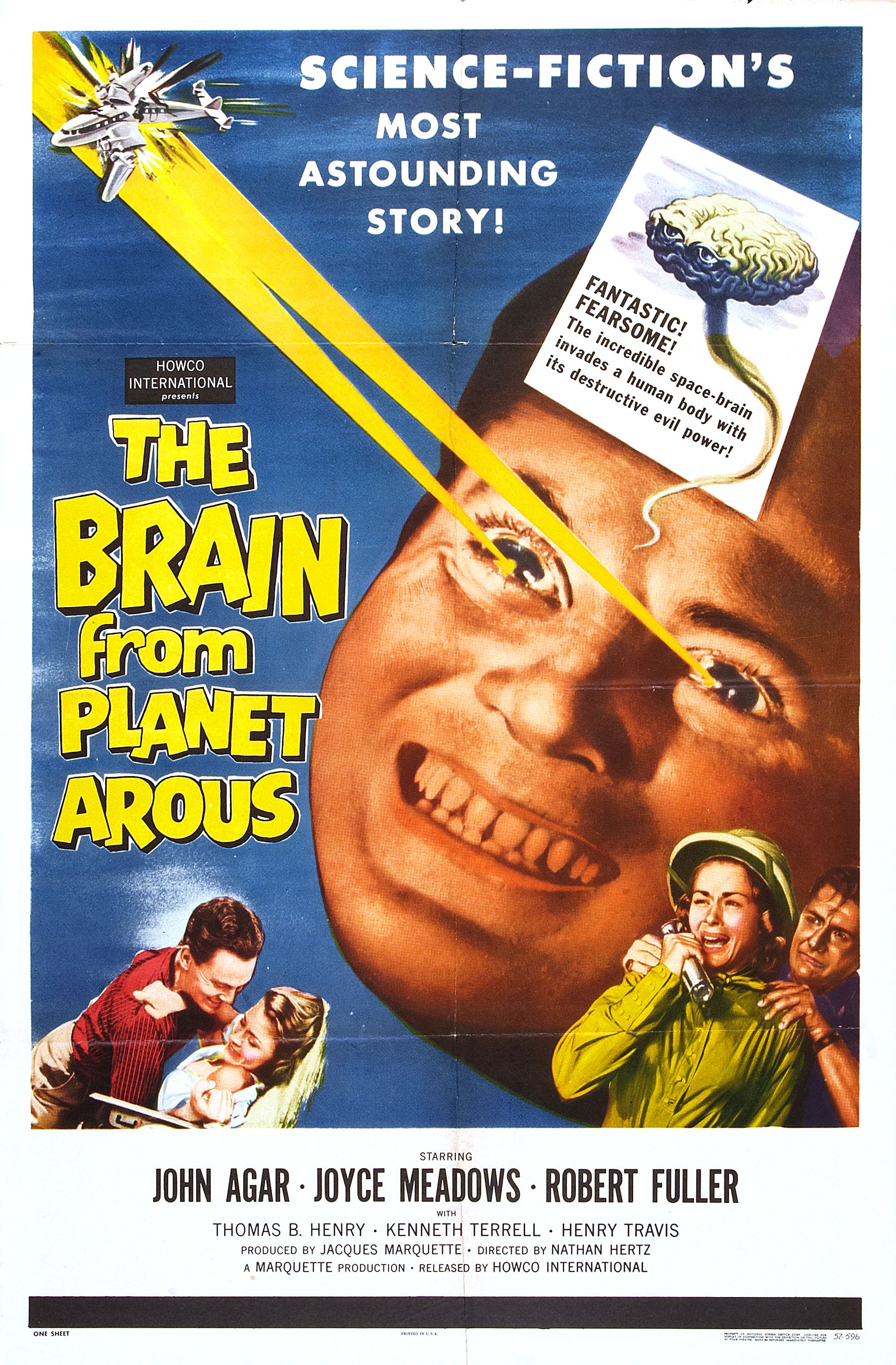 The Brain From Planet Arous (1957)