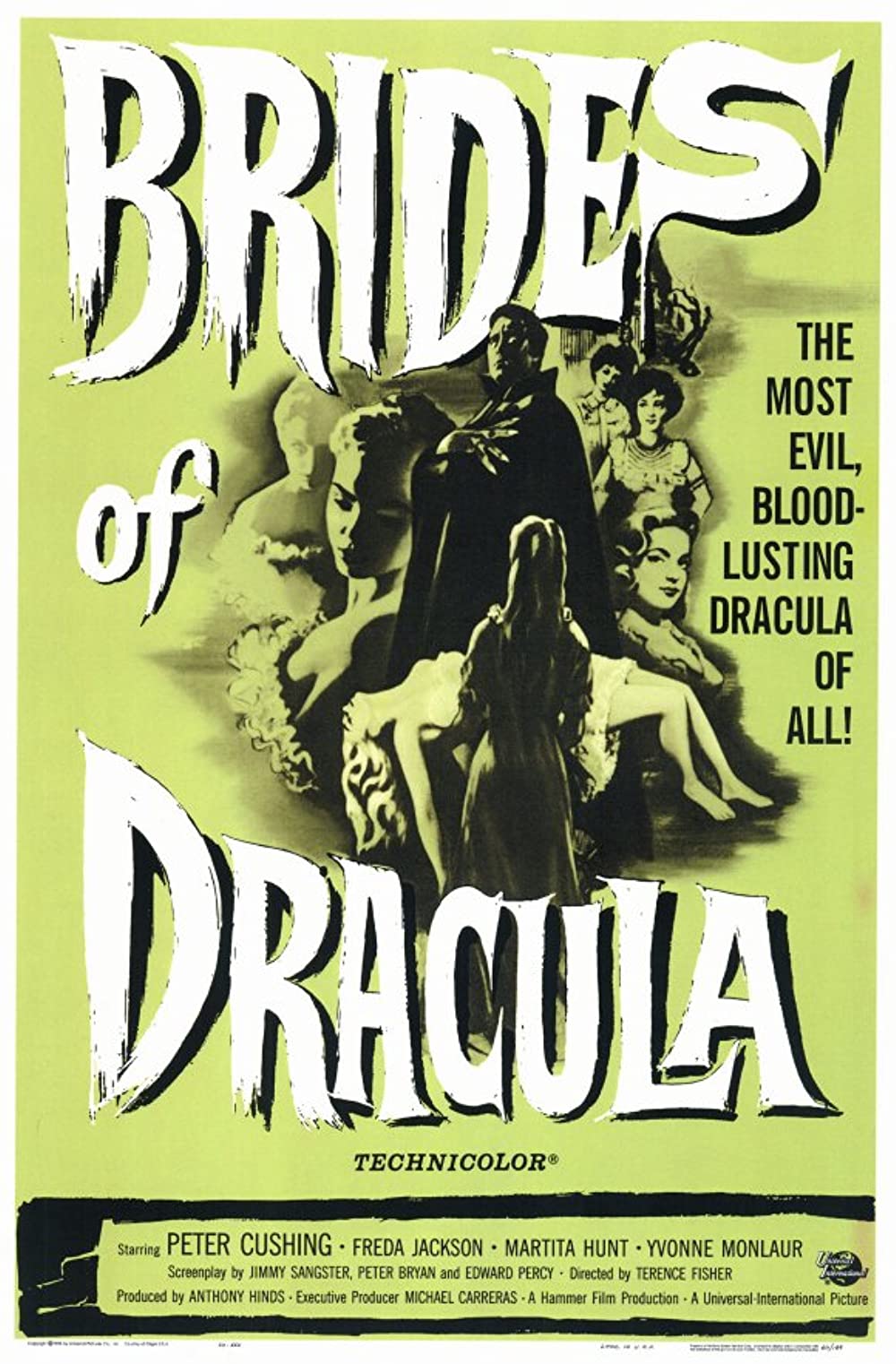 The Brides of Dracula (1960) Peter Cushing