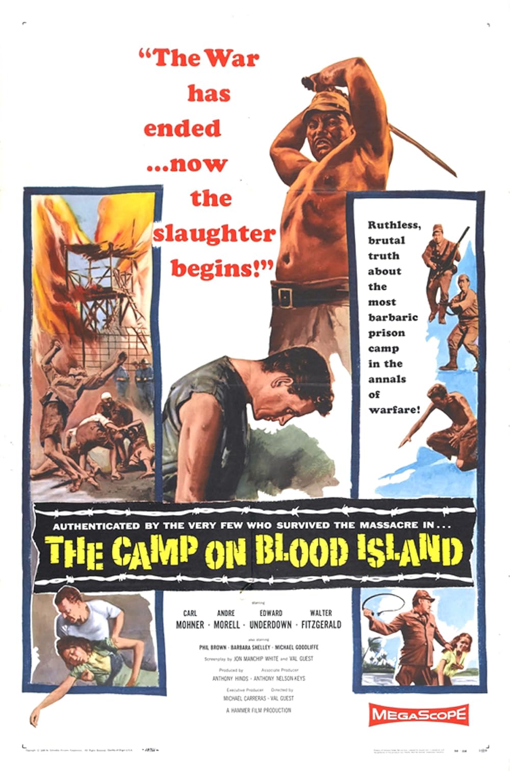 The Camp On Blood Island (1958)