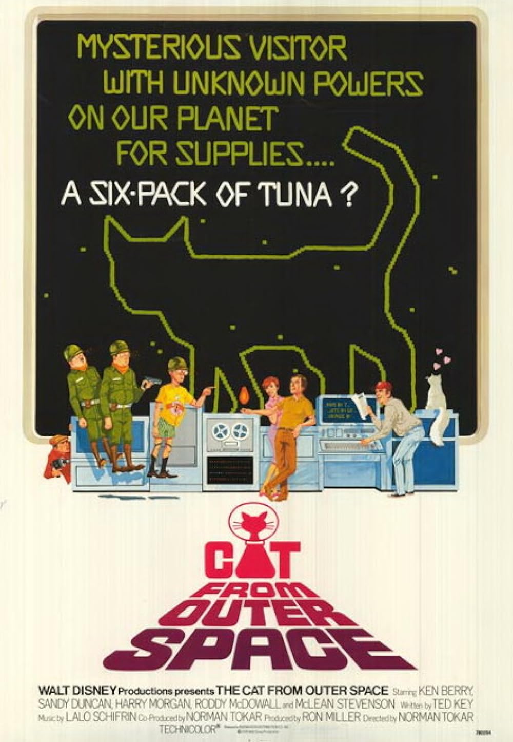 The Cat From Outer Space (1978)