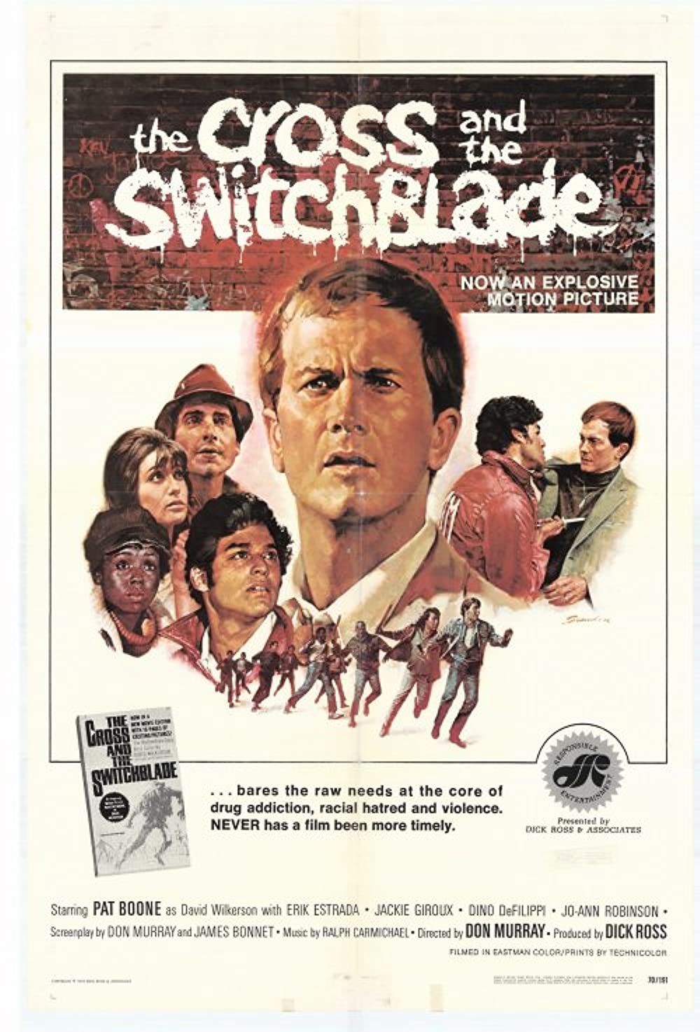 The Cross And The Switchblade (1970) Pat Boone