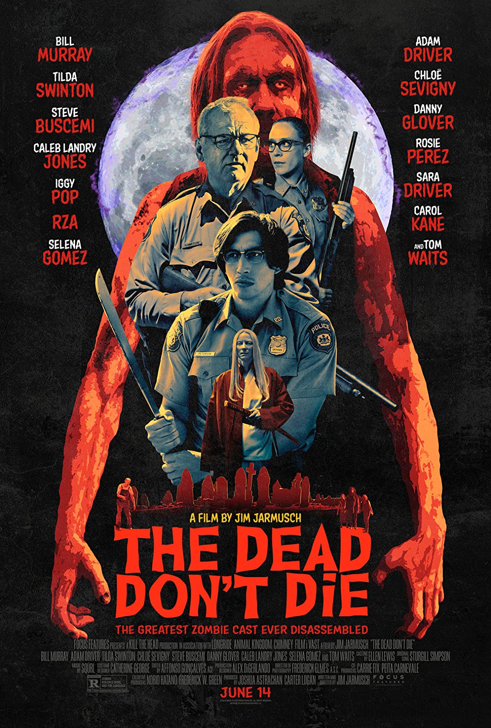 The Dead Don't Die (2019) Bill Murray Adam Driver Steve Buscemi