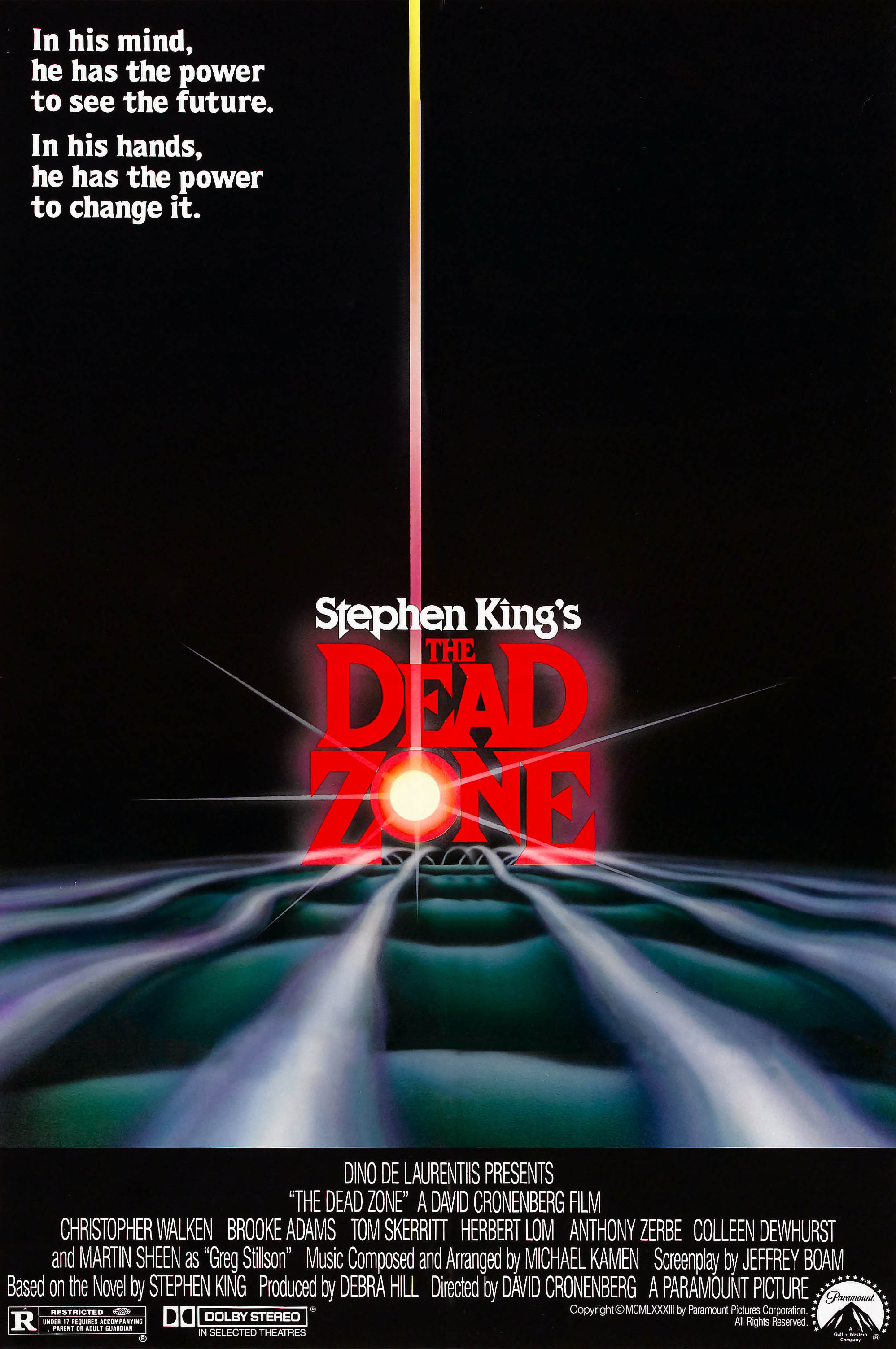 The Dead Zone (1983) Stephen King Christopher Walken
