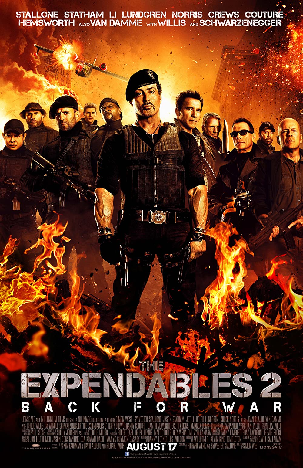 The Expendibles 2 - Back For War (2012) Sylvester Stallone Bruce Willis