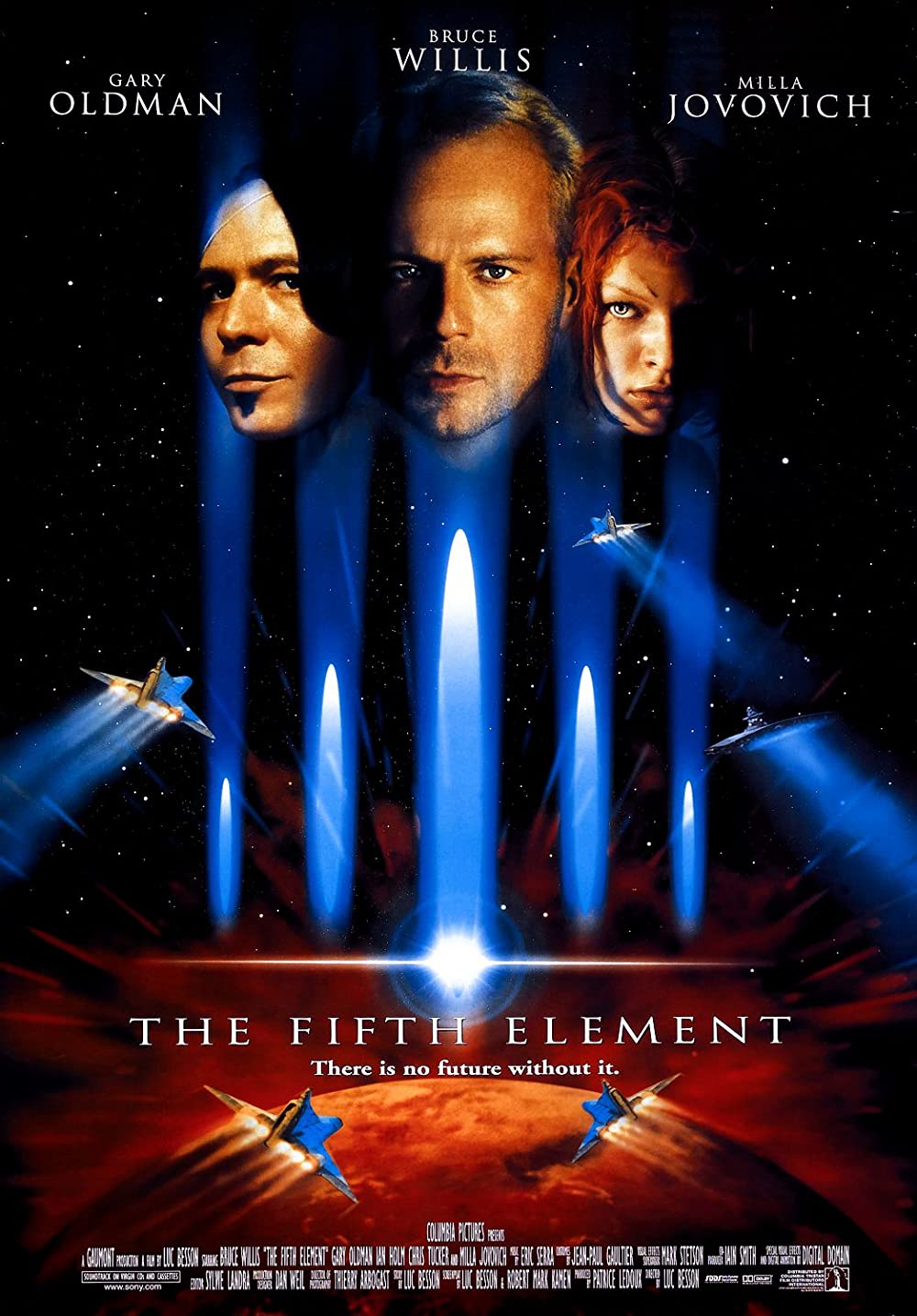 The Fifth Element (1997) Bruce Willis Millie Jovovich