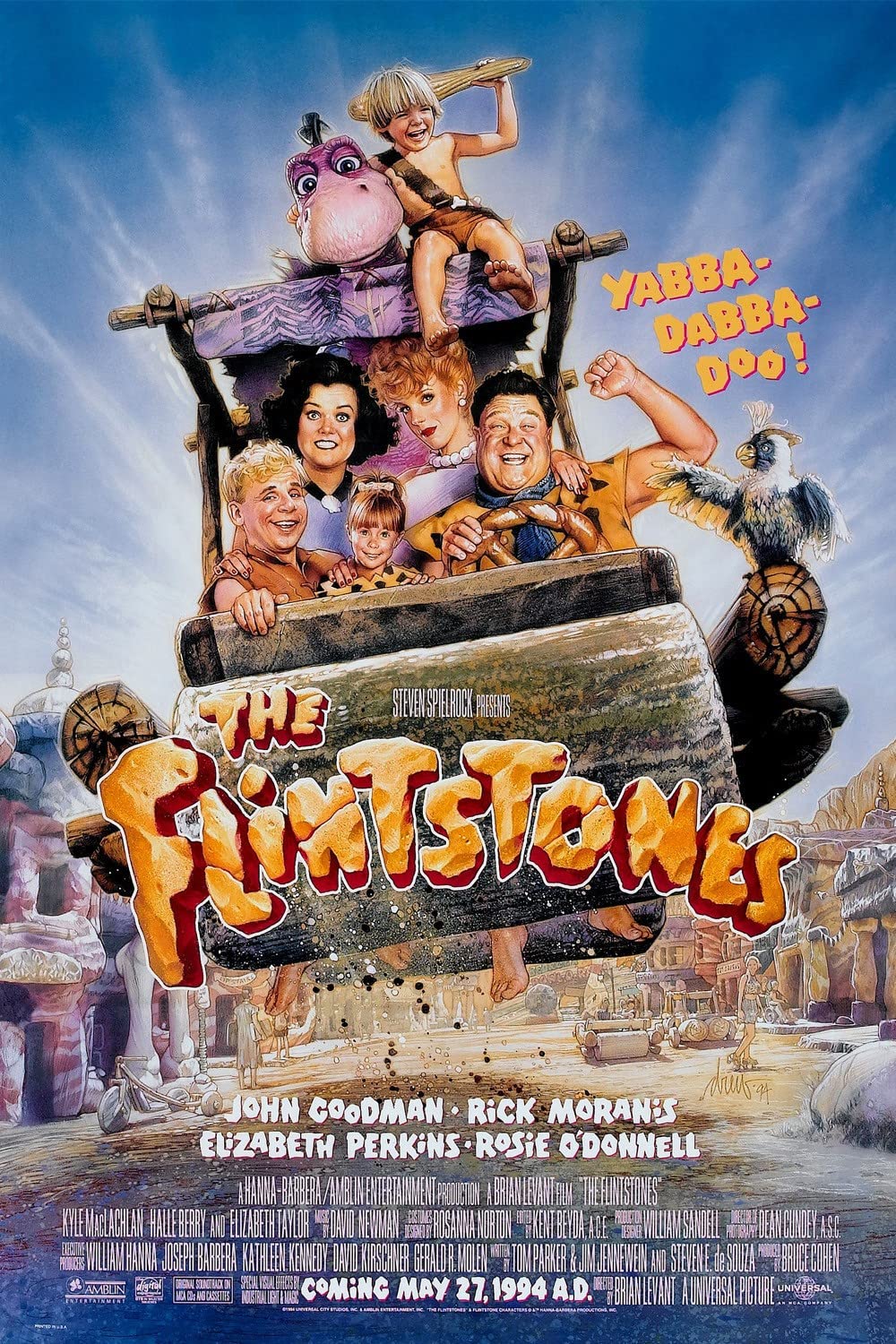 The Flintstones (1994) John Goodman Rick Moranis Rosie O-Donnell