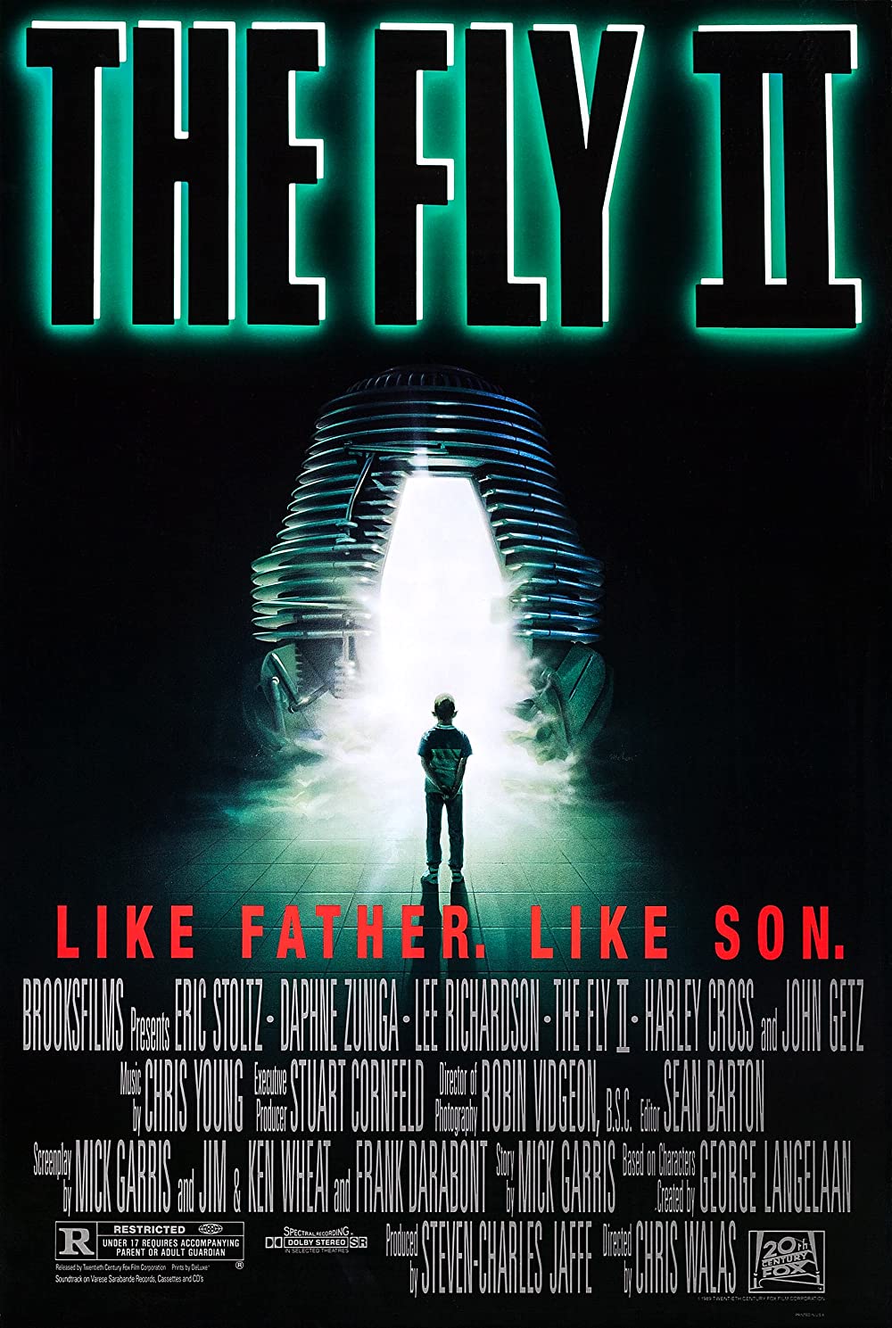 The Fly 2 II (1989) Eric Stoltz Lee Richardson