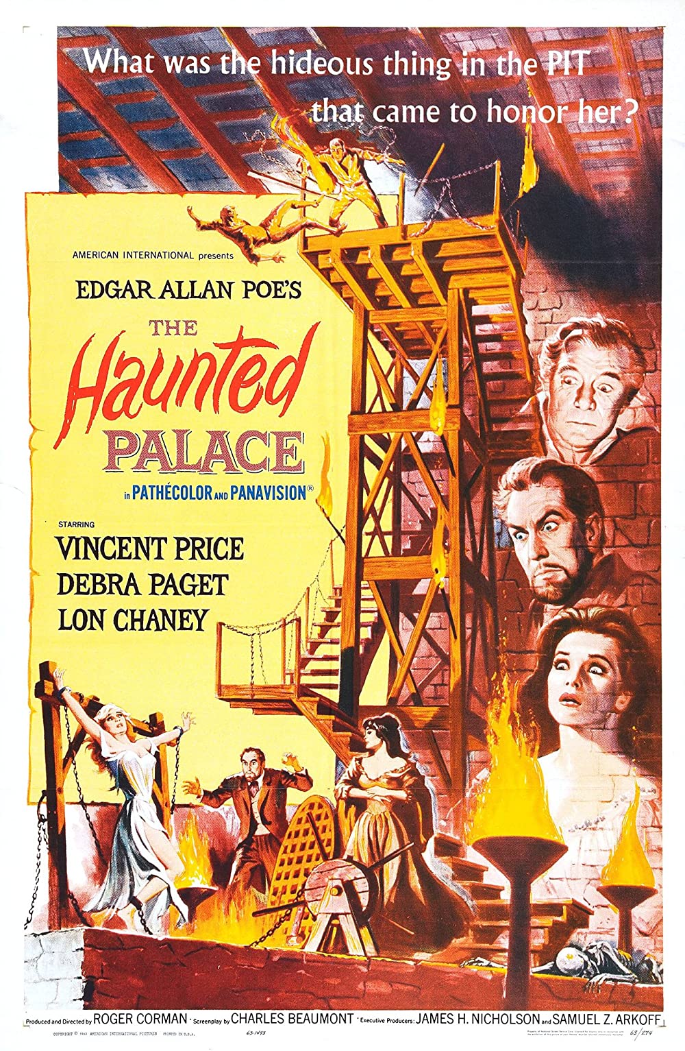 The Haunted Palace (1963) Colorized Edgar Allen Poe Vincent Price
