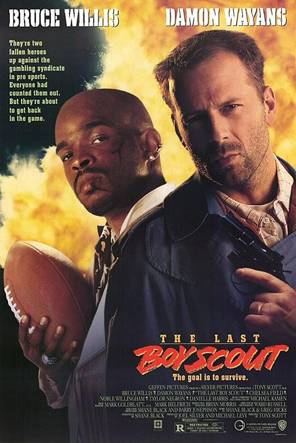 The Last Boy Scout (1991) Bruce Willis Damon Wayans