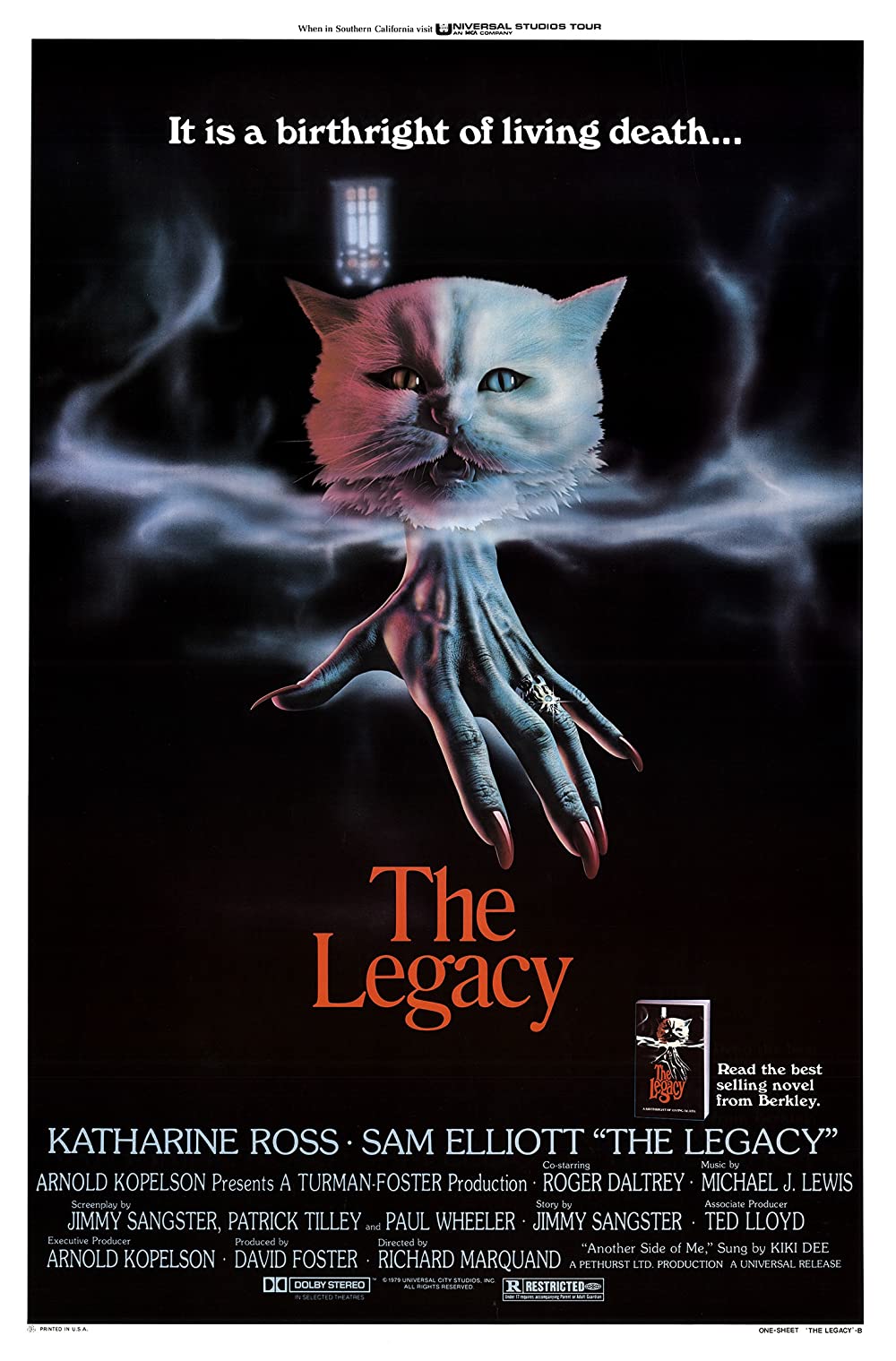 The Legacy (1978) Katharine Ross Sam Elliott