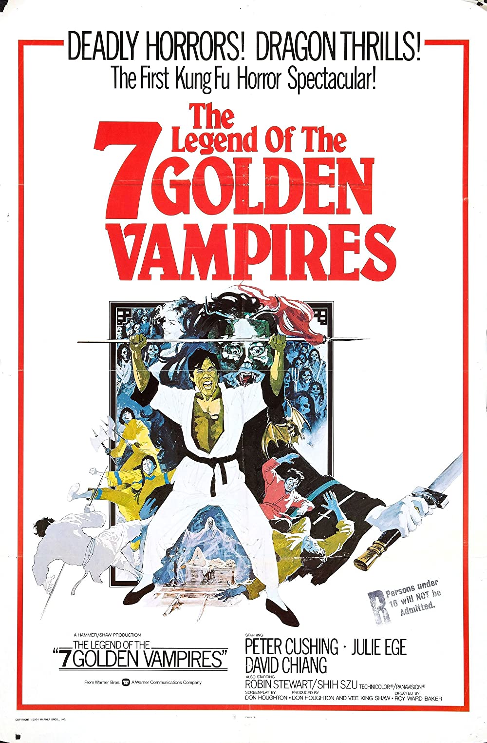 The Legend of the 7 Golden Vampires (1974) Peter Cushing