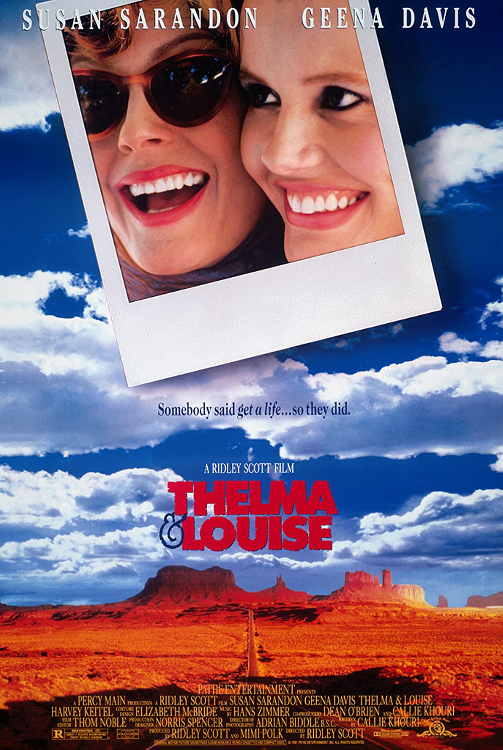 Thelma and Louise (1991) Geena Davis Susan Sarandon Brad Bitt