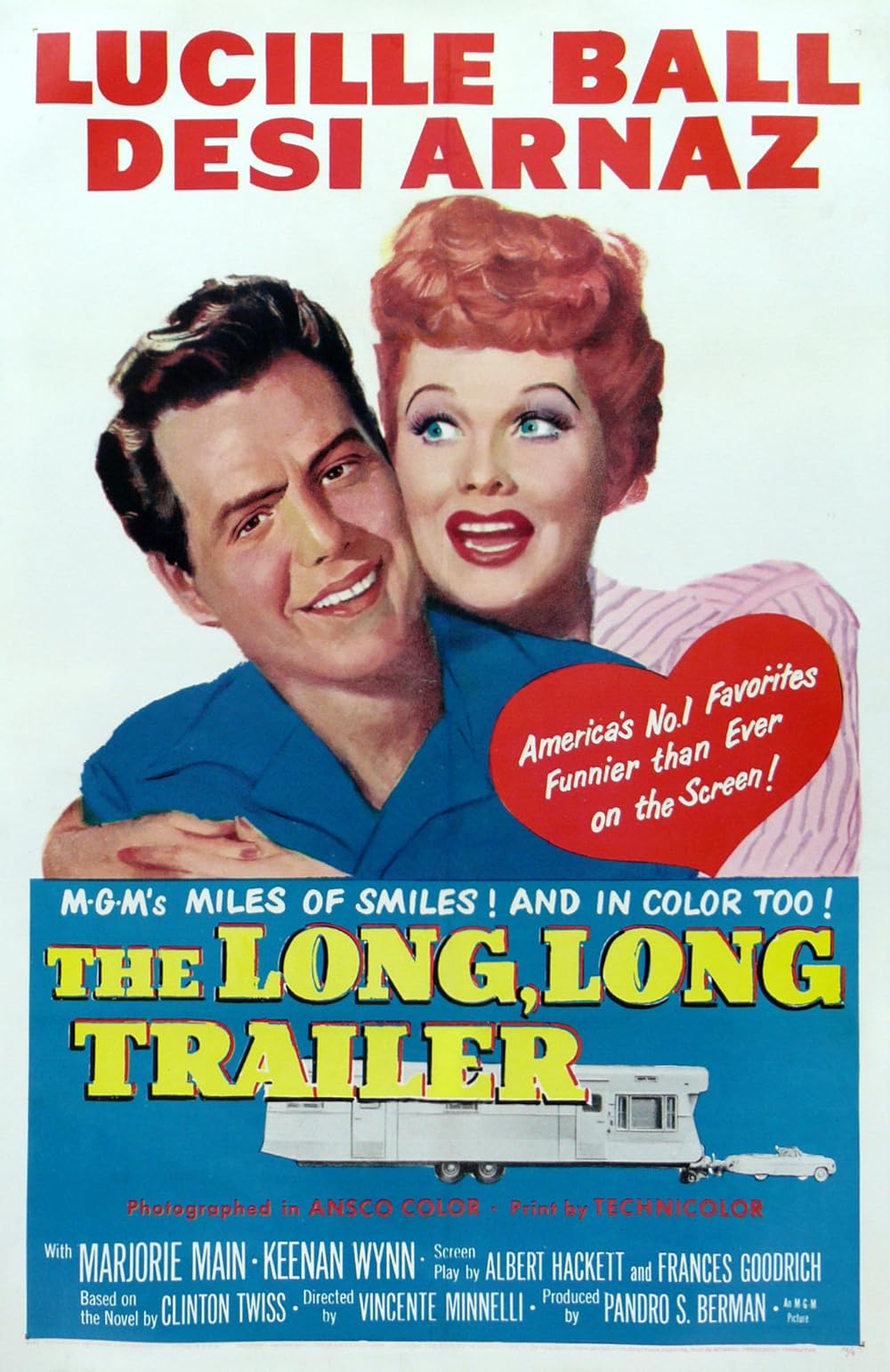 The Long Long Trailer (1954) Lucille Ball Desi Arnaz