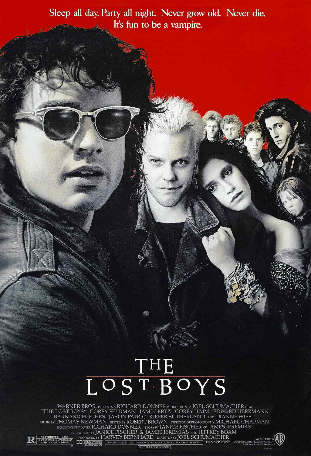 The Lost Boys (1987) Corey Feldman Corey Haim Keifer Sutherland