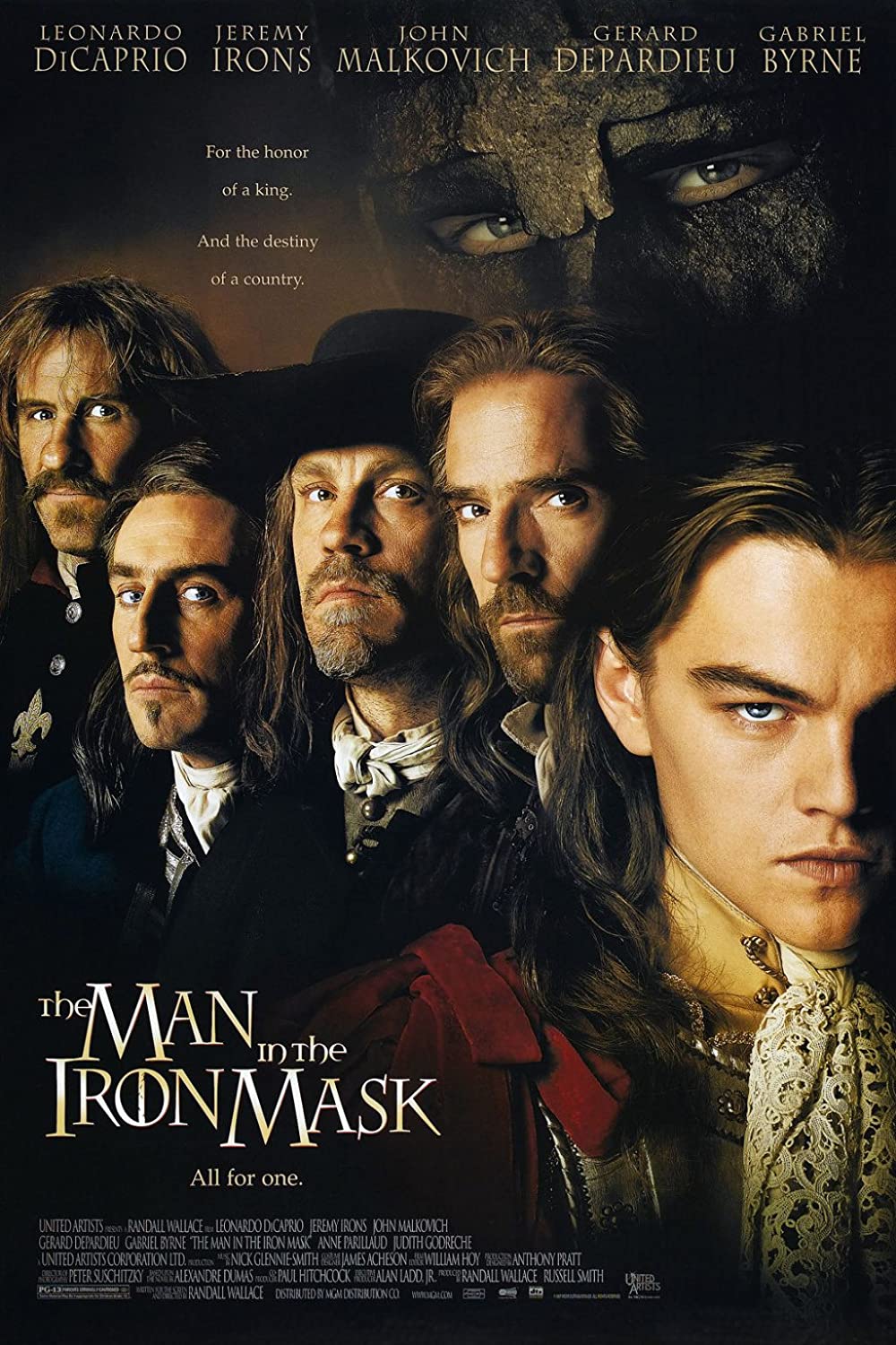 The Man In The Iron Mask (1998) Leonardo DiCaprio Jeremy Irons